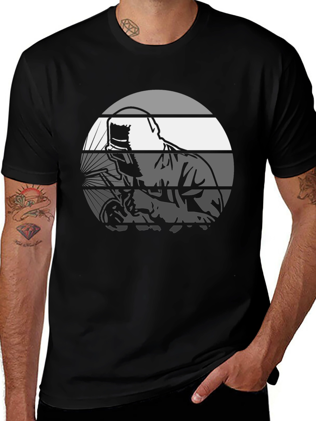 Welder Graphic Tee - Retro Style