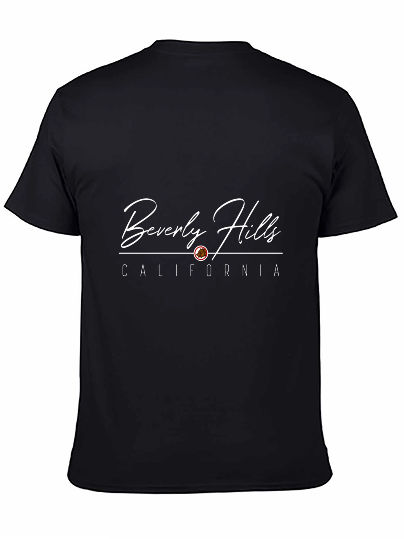 Beverly Hills California Black T-Shirt