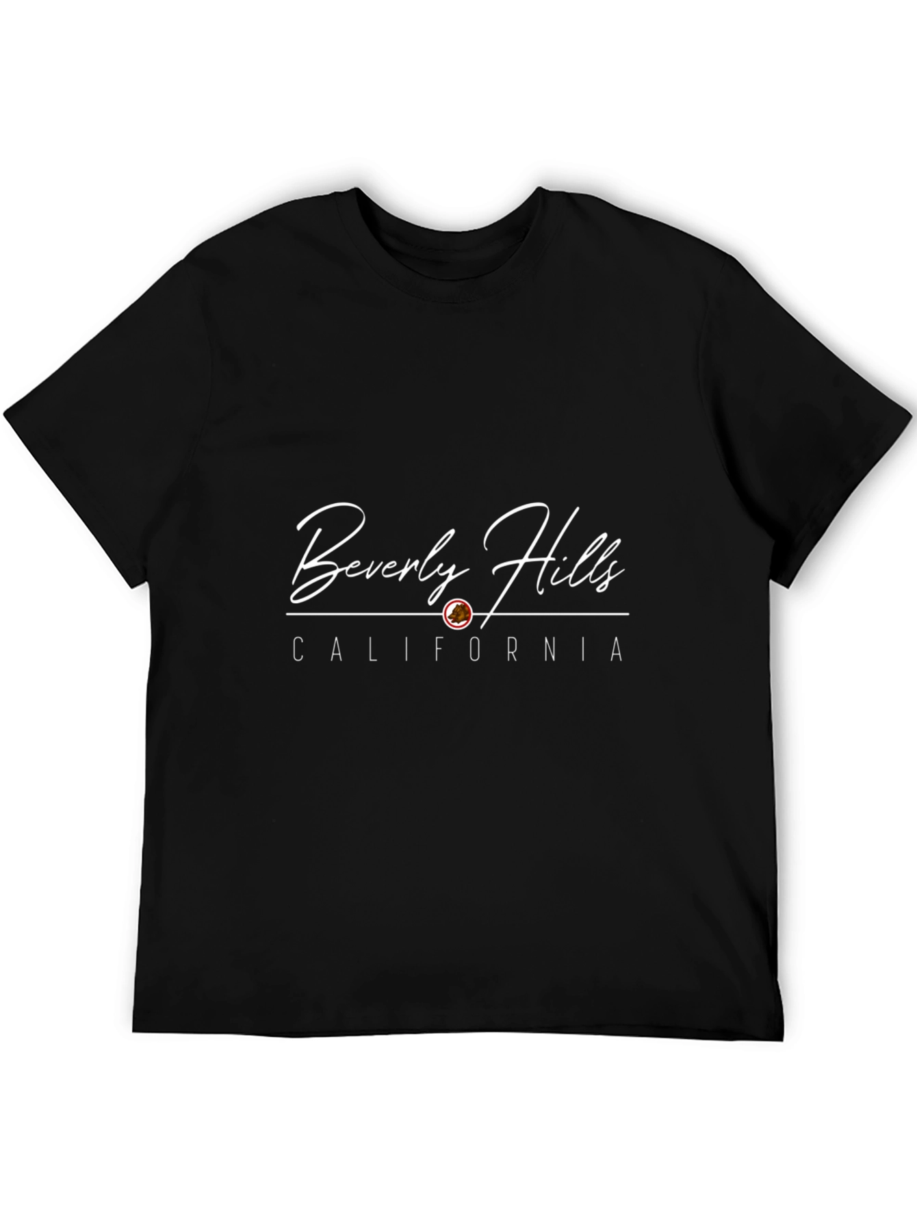 Beverly Hills California Black T-Shirt