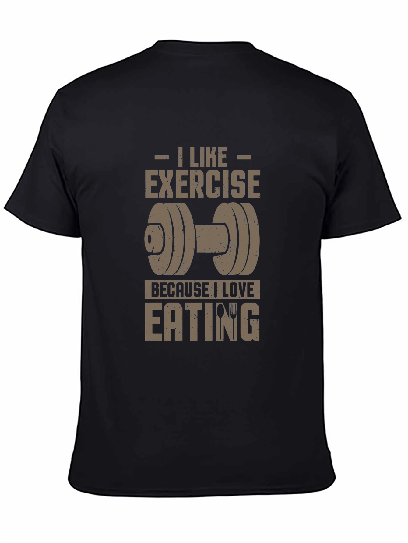 Exercise Lover T-Shirt - Eat to Workout!
