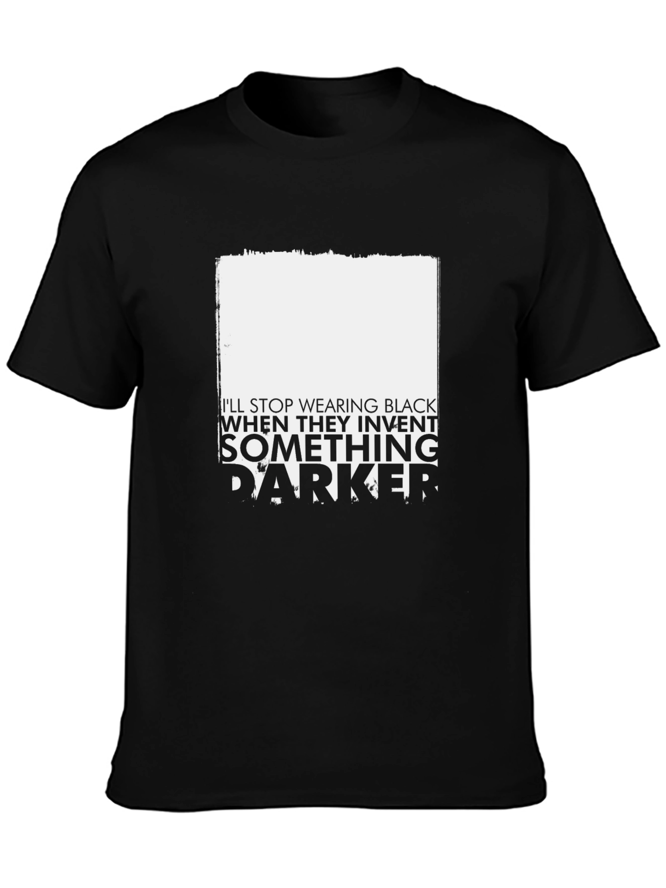 Ill Stop Wearing Black Mens T-Shirt