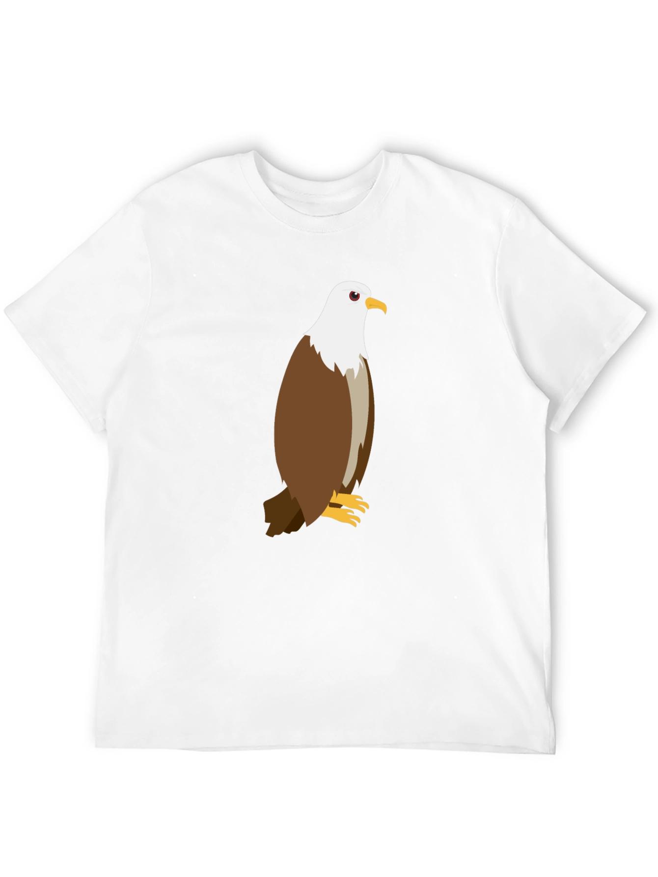 Eagle Graphic Tee - Black Cotton Blend