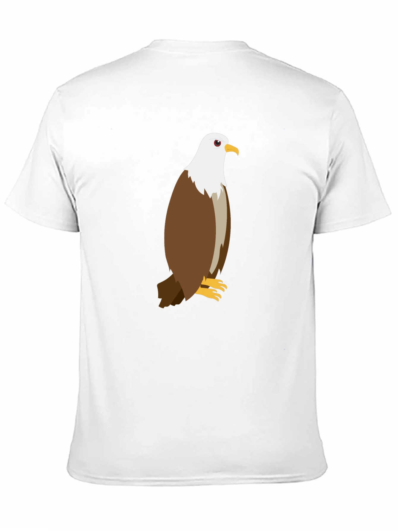 Eagle Graphic Tee - Black Cotton Blend