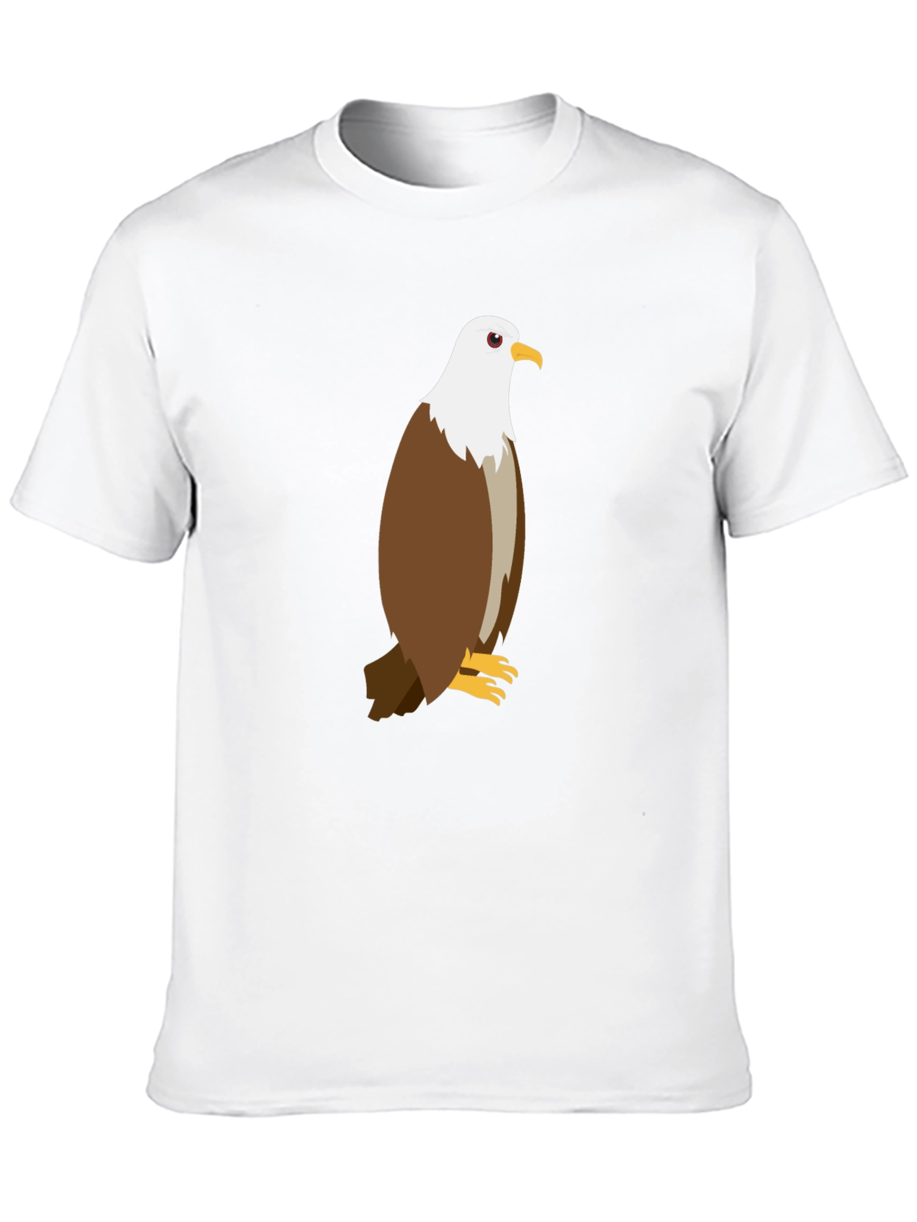 Eagle Graphic Tee - Black Cotton Blend