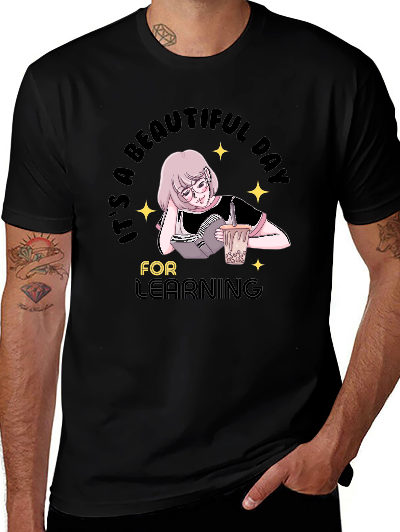 Beautiful Learning Day Graphic T-Shirt