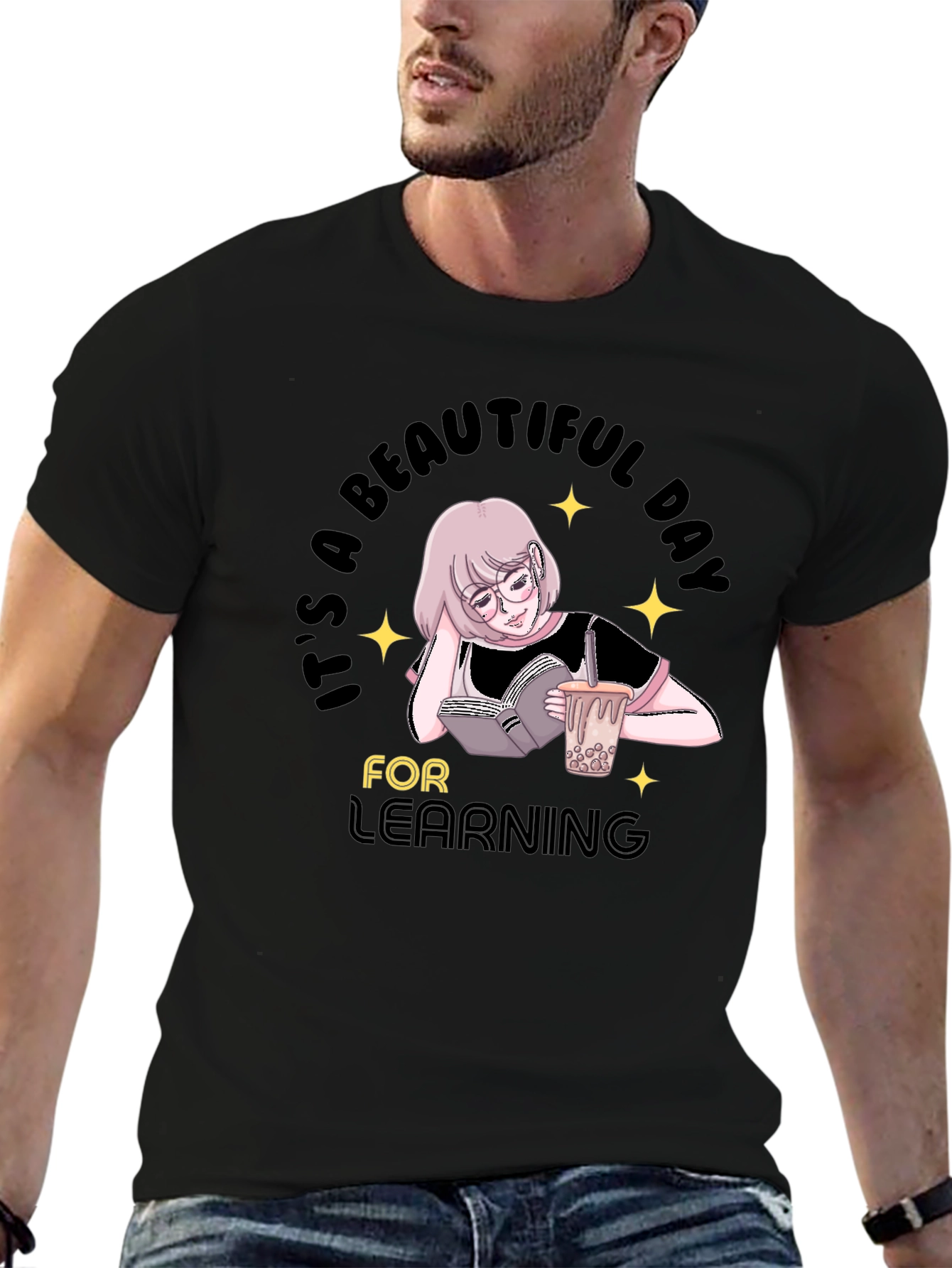 Beautiful Learning Day Graphic T-Shirt