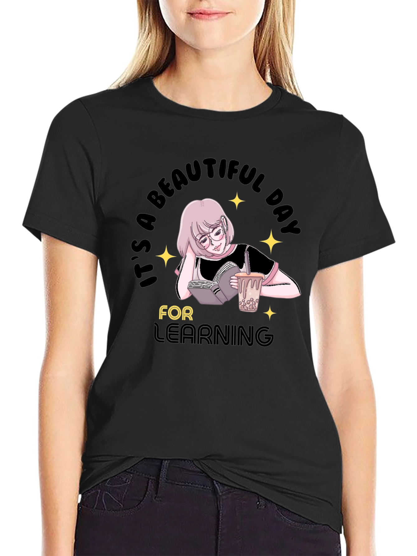 Beautiful Learning Day Graphic T-Shirt