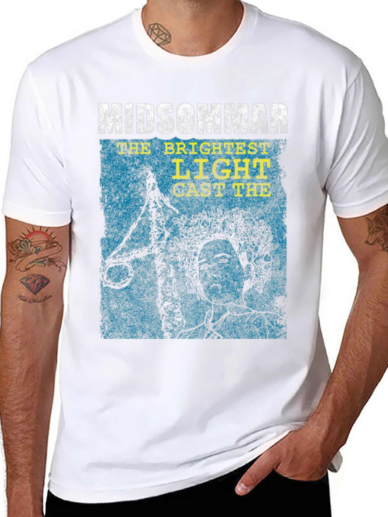 Midsommar Movie Graphic Print Black T-Shirt