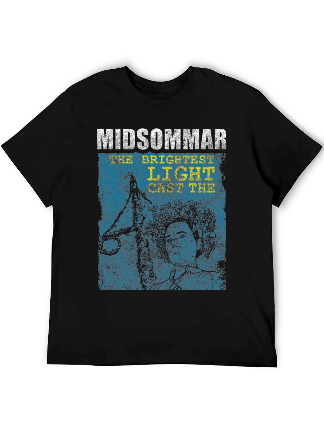 Midsommar Movie Graphic Print Black T-Shirt