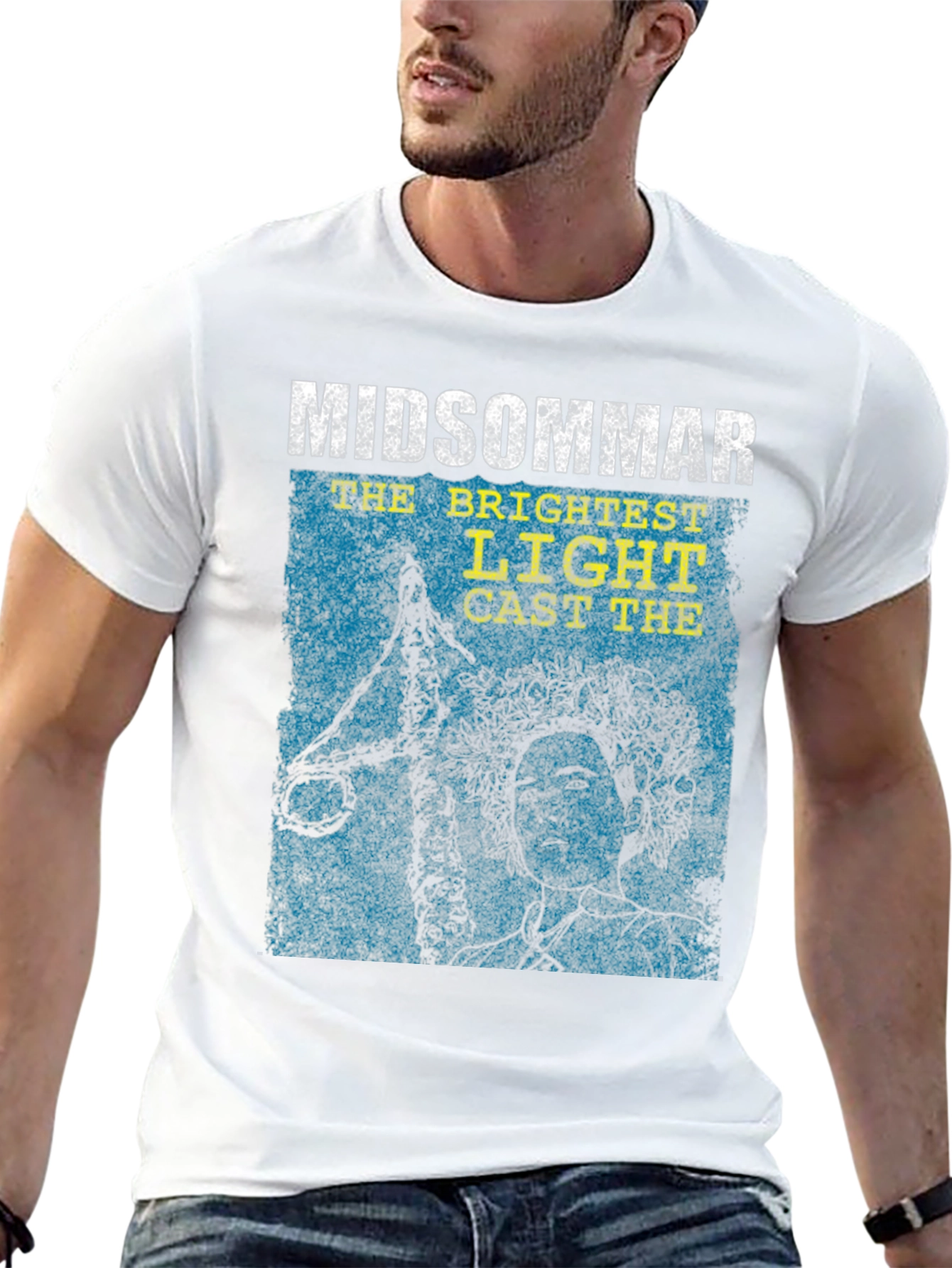 Midsommar Movie Graphic Print Black T-Shirt