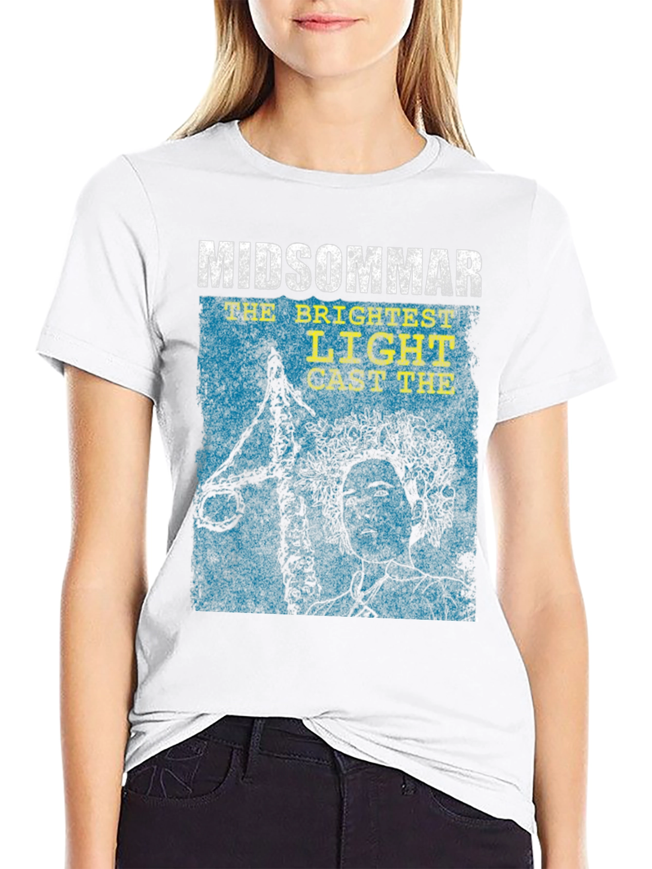 Midsommar Movie Graphic Print Black T-Shirt