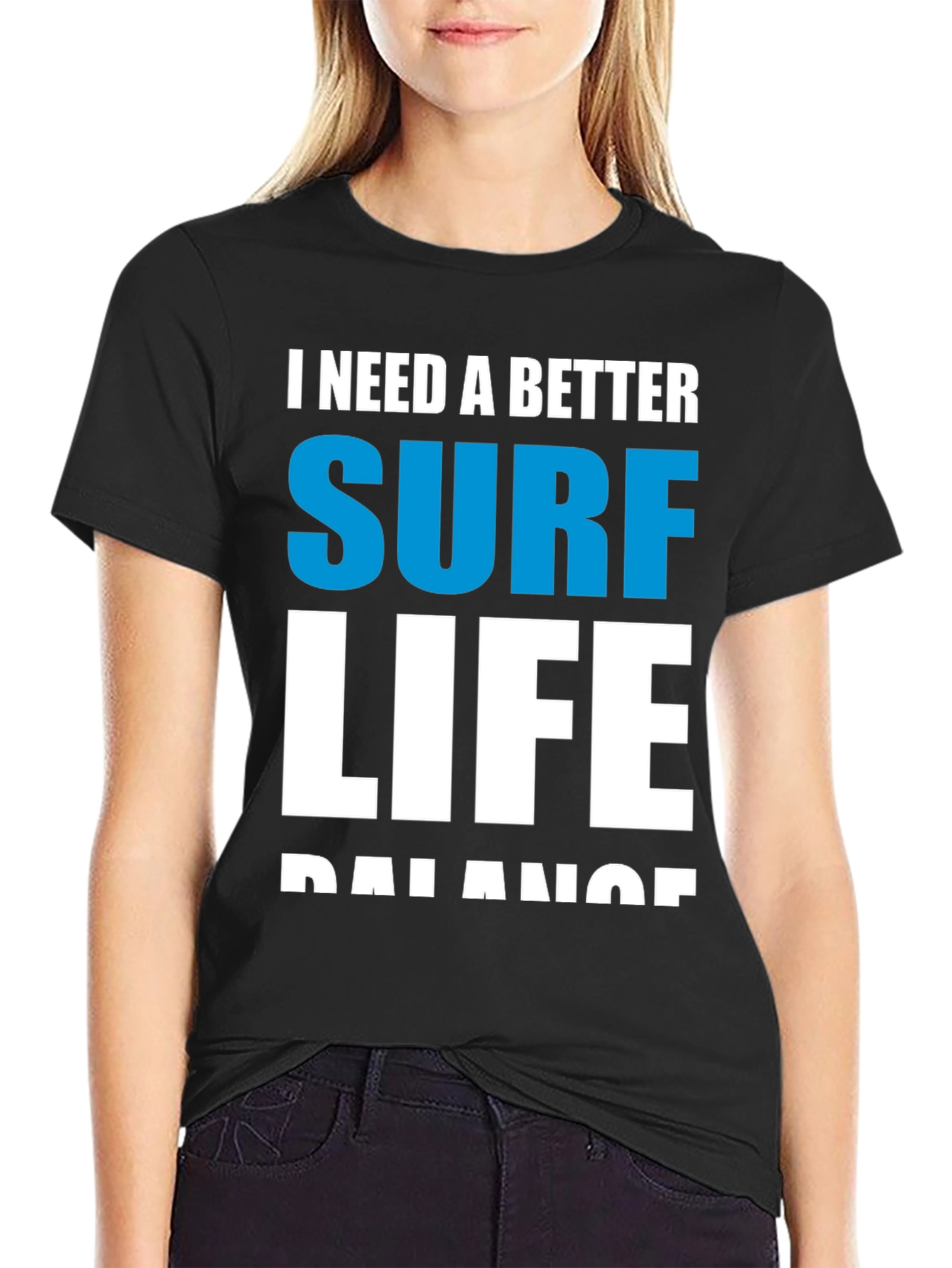 Surf Life Balance Graphic Tee