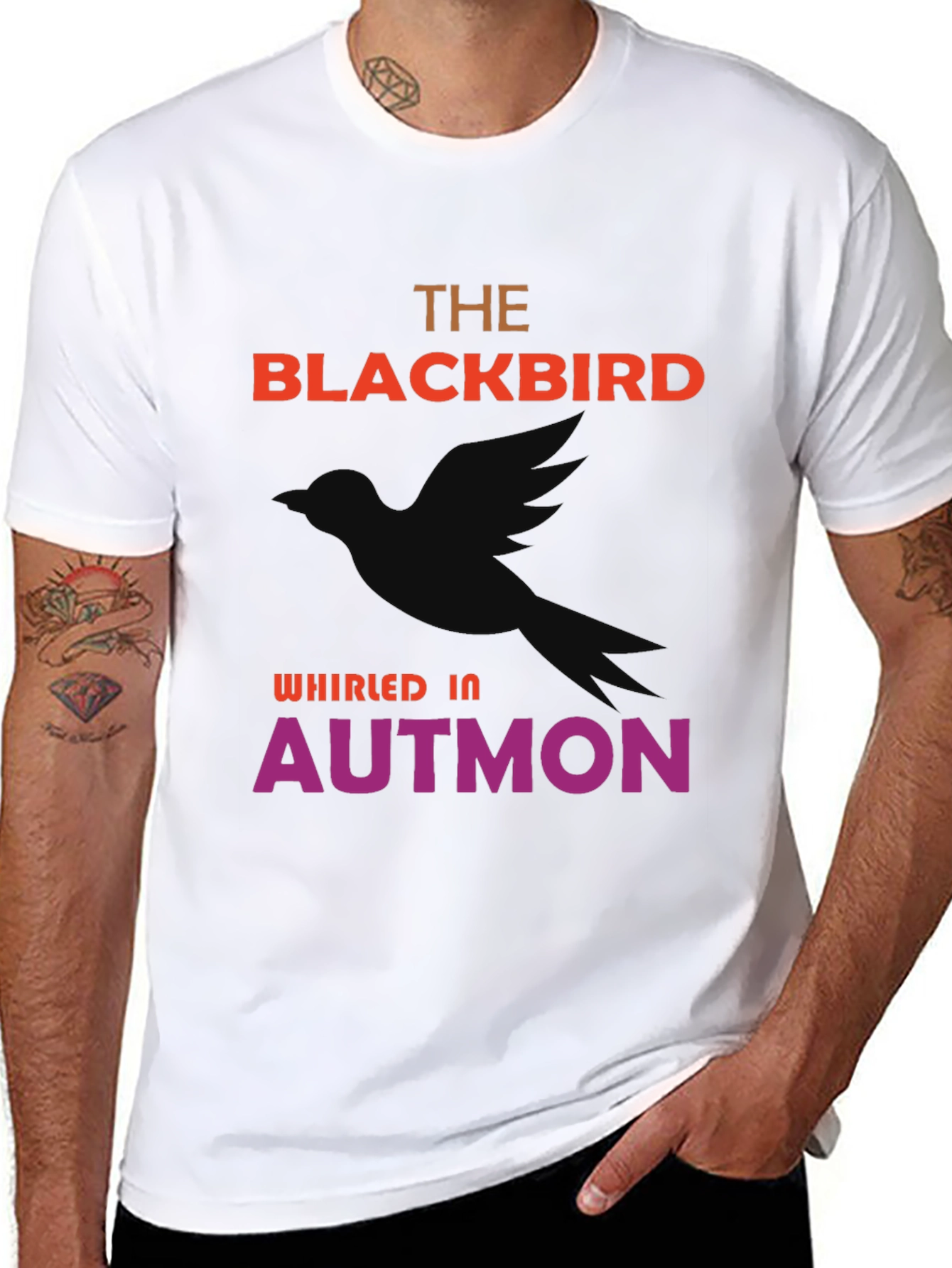 The Blackbird Whirled In Autmon T-Shirt