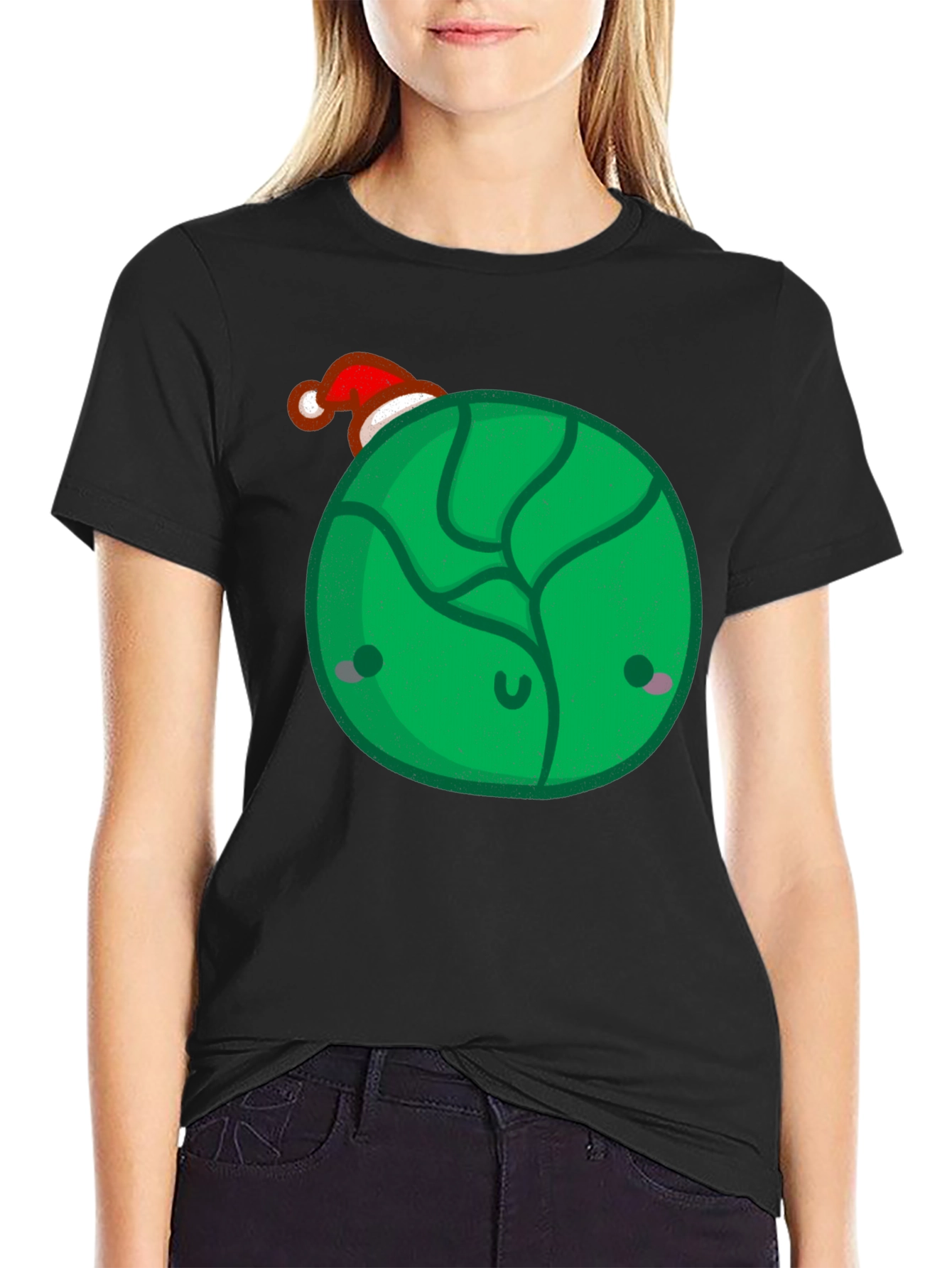 Cute Christmas Brussel Sprout T-Shirt