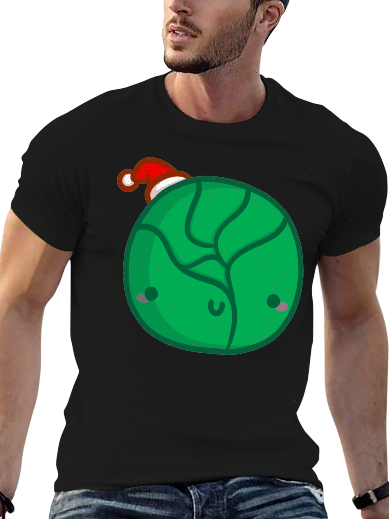 Cute Christmas Brussel Sprout T-Shirt