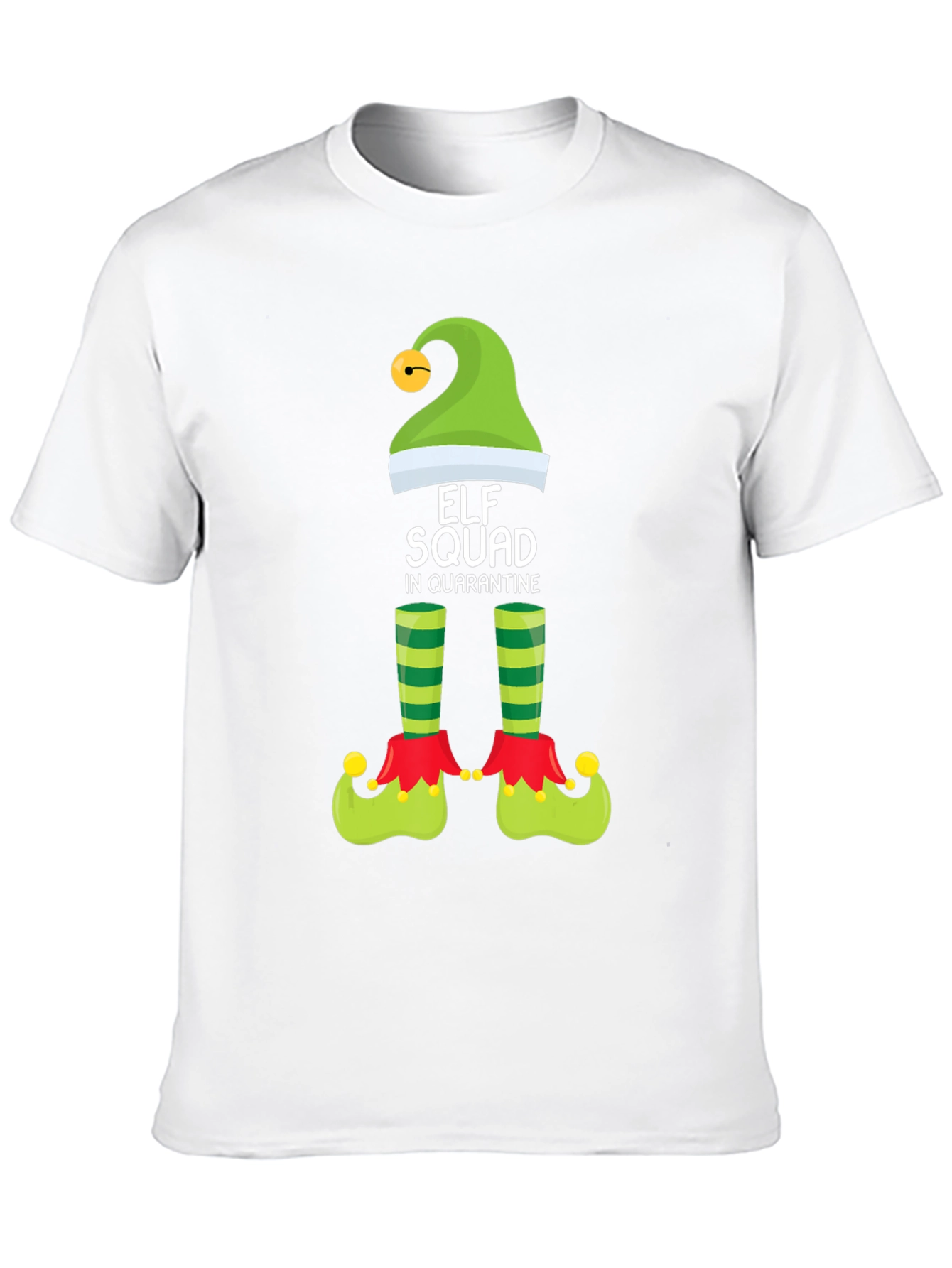 Elf Squad Quarantine Shirt - Holiday Christmas Tee