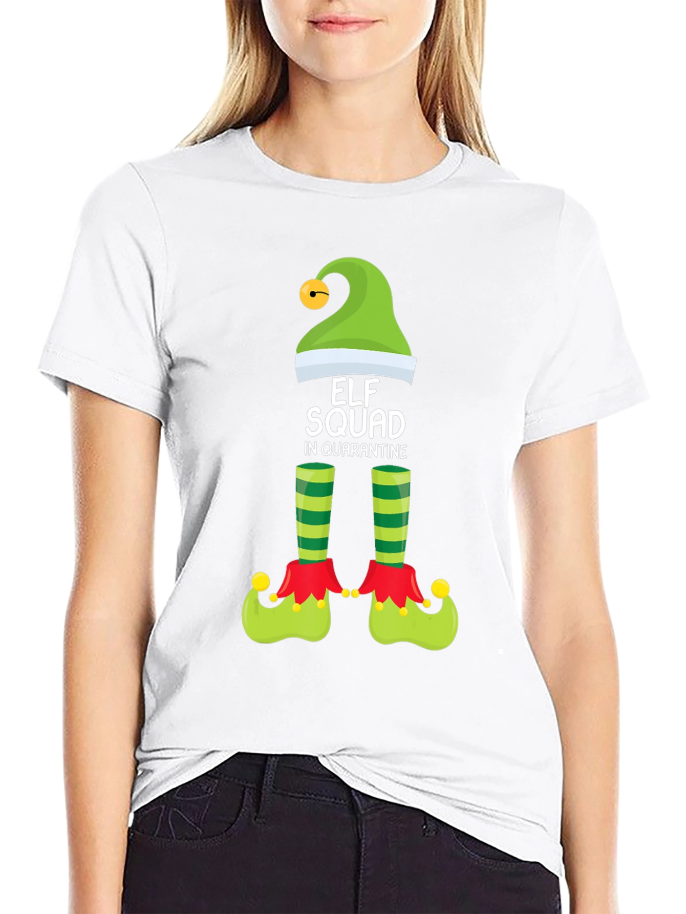 Elf Squad Quarantine Shirt - Holiday Christmas Tee