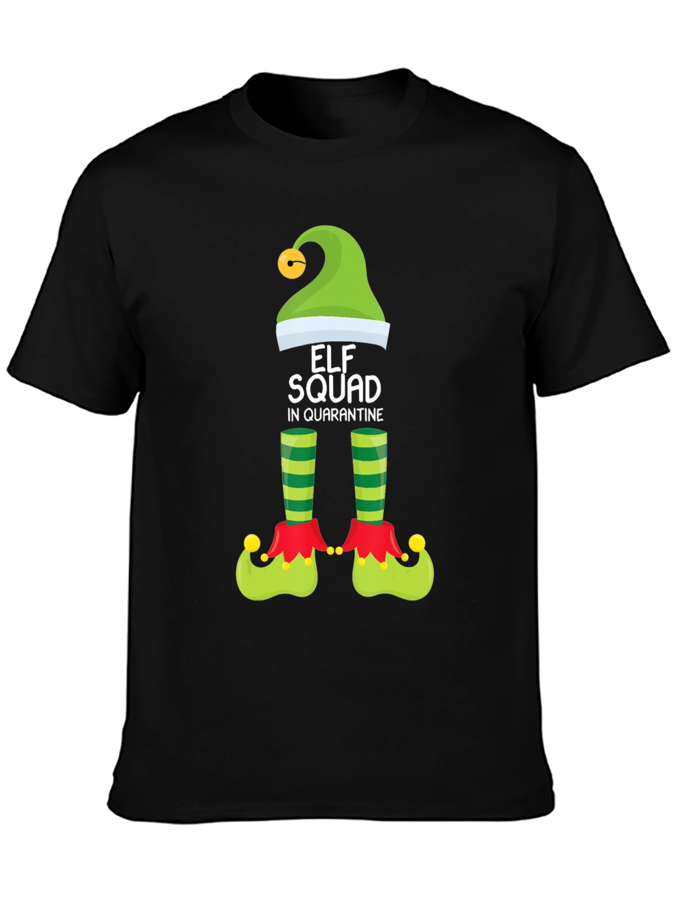 Elf Squad Quarantine Shirt - Holiday Christmas Tee