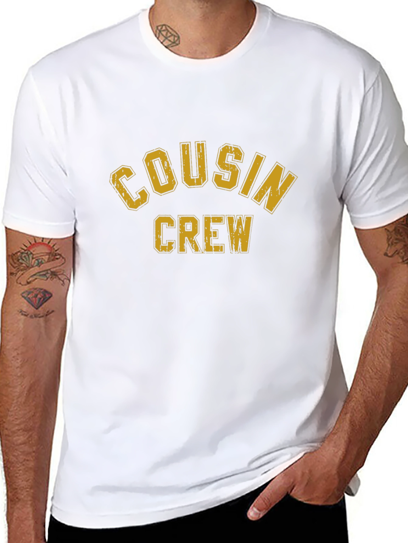 Cousin Crew Black T-Shirt