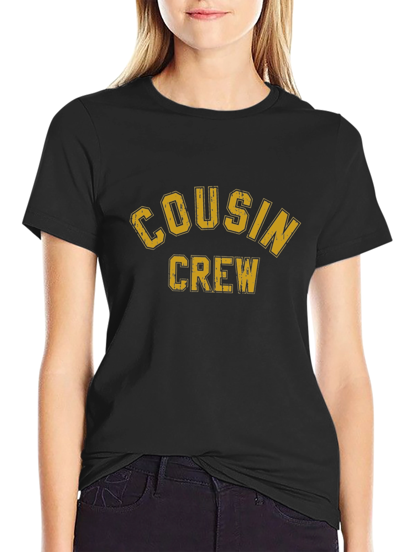 Cousin Crew Black T-Shirt