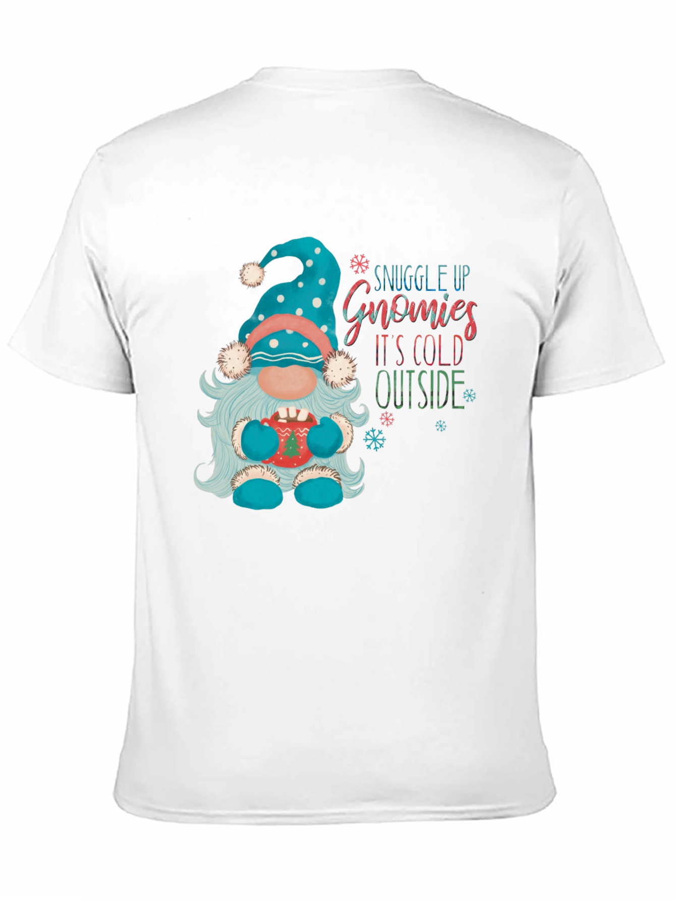 Snuggle Up Gnomies Winter Graphic Tee
