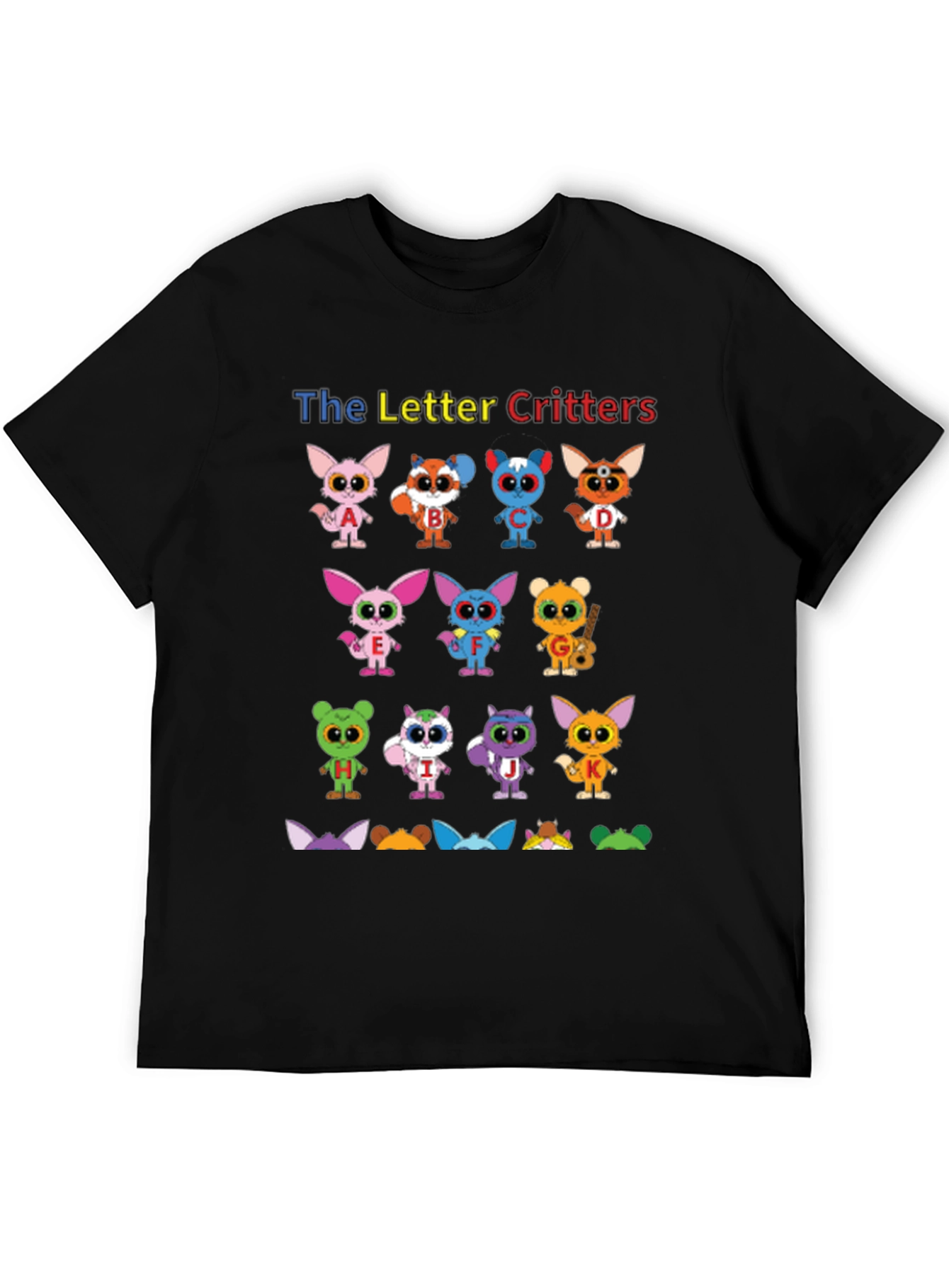 Letter Critters Graphic T-Shirt