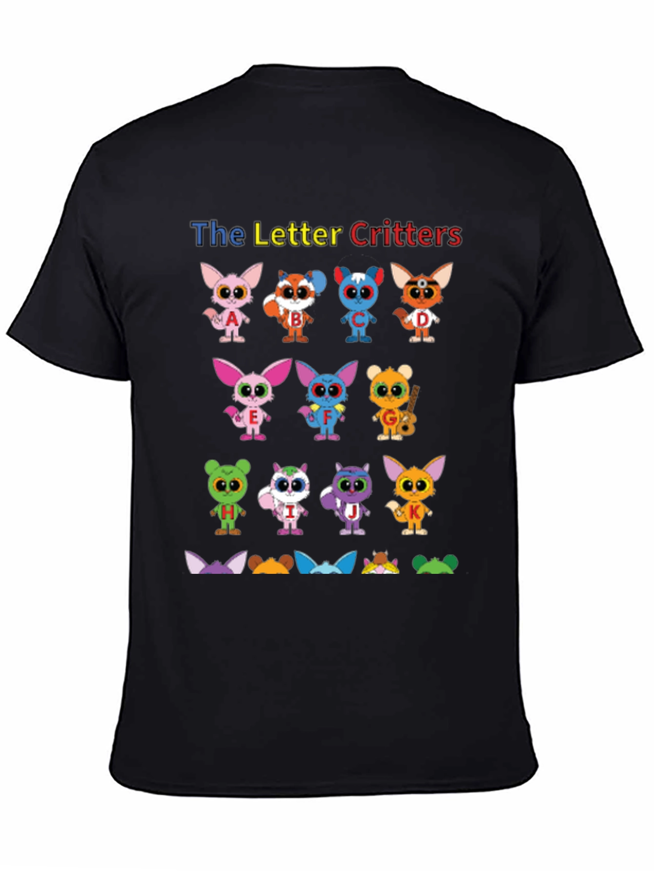 Letter Critters Graphic T-Shirt