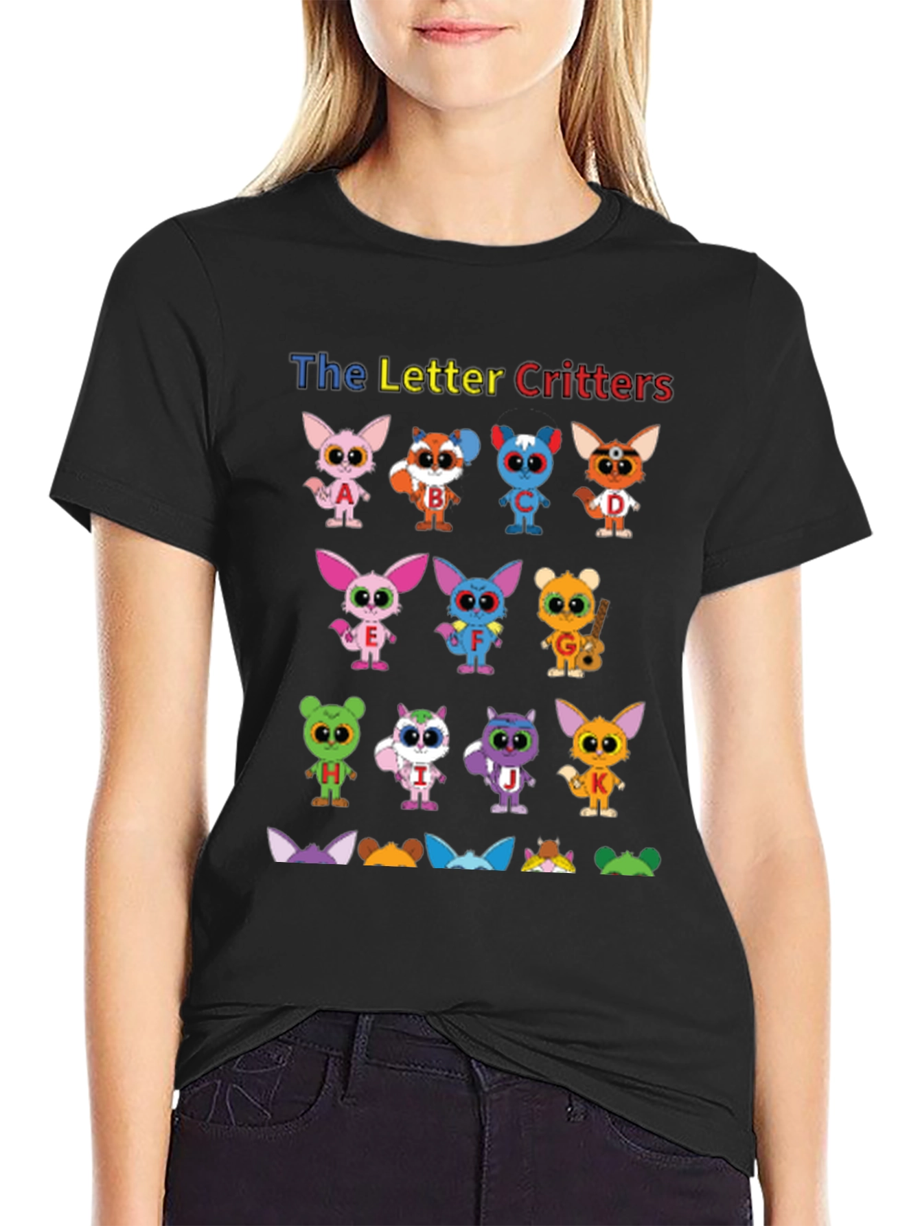 Letter Critters Graphic T-Shirt