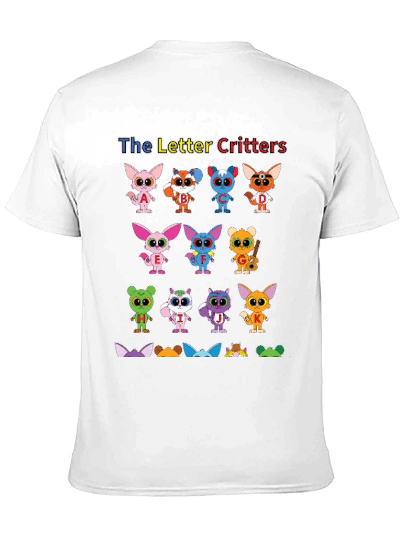 Letter Critters Graphic T-Shirt