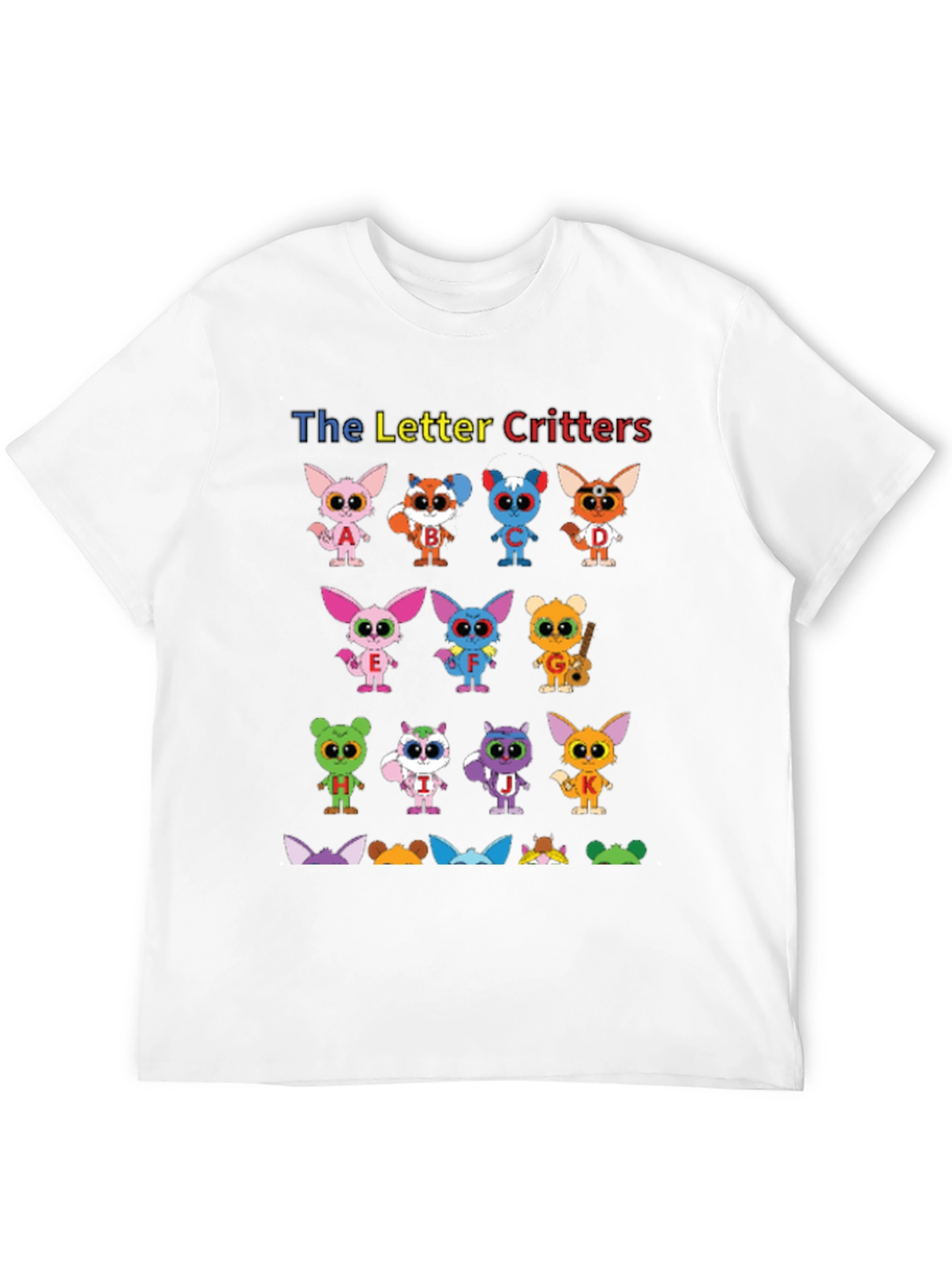 Letter Critters Graphic T-Shirt
