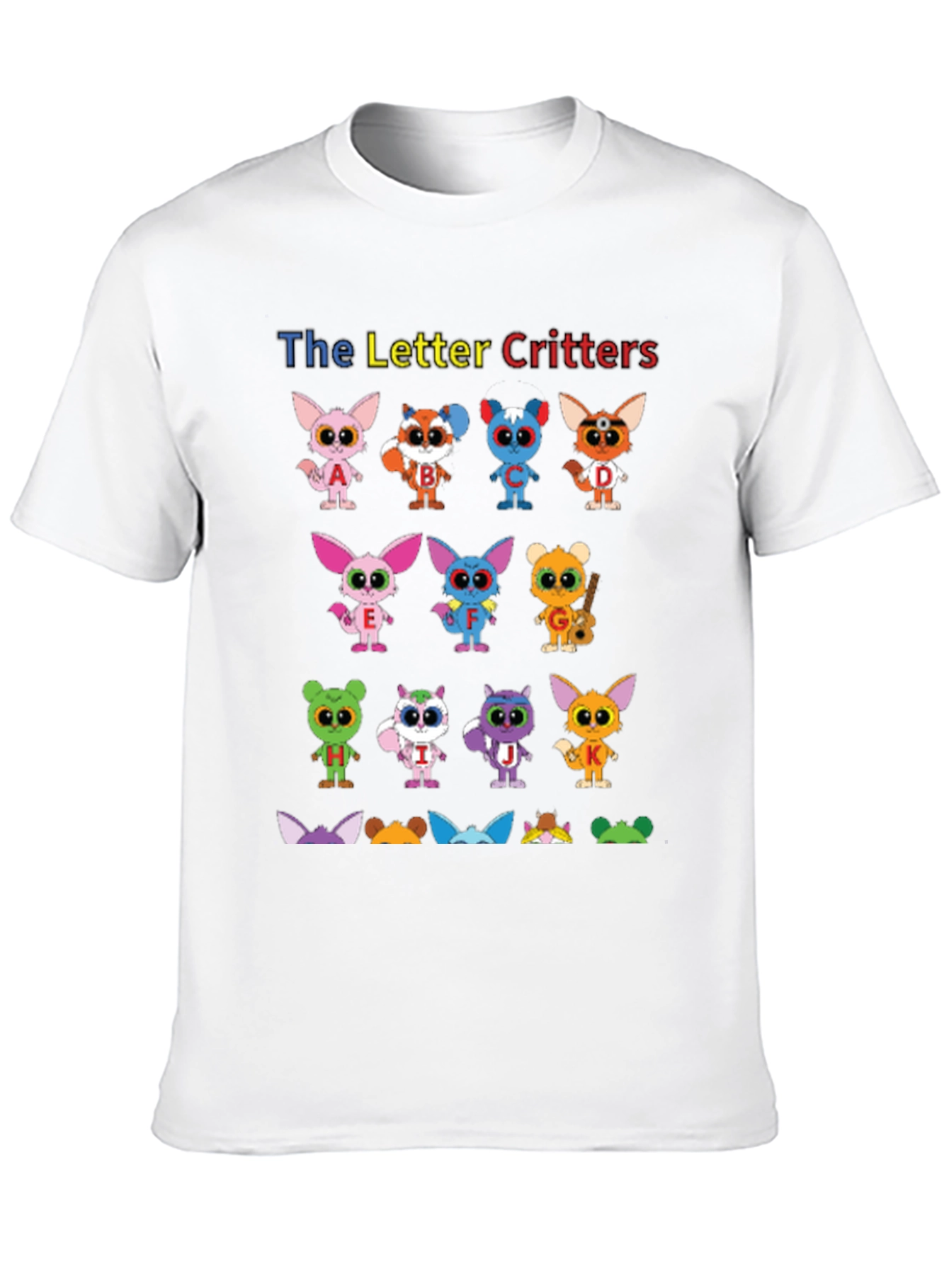 Letter Critters Graphic T-Shirt
