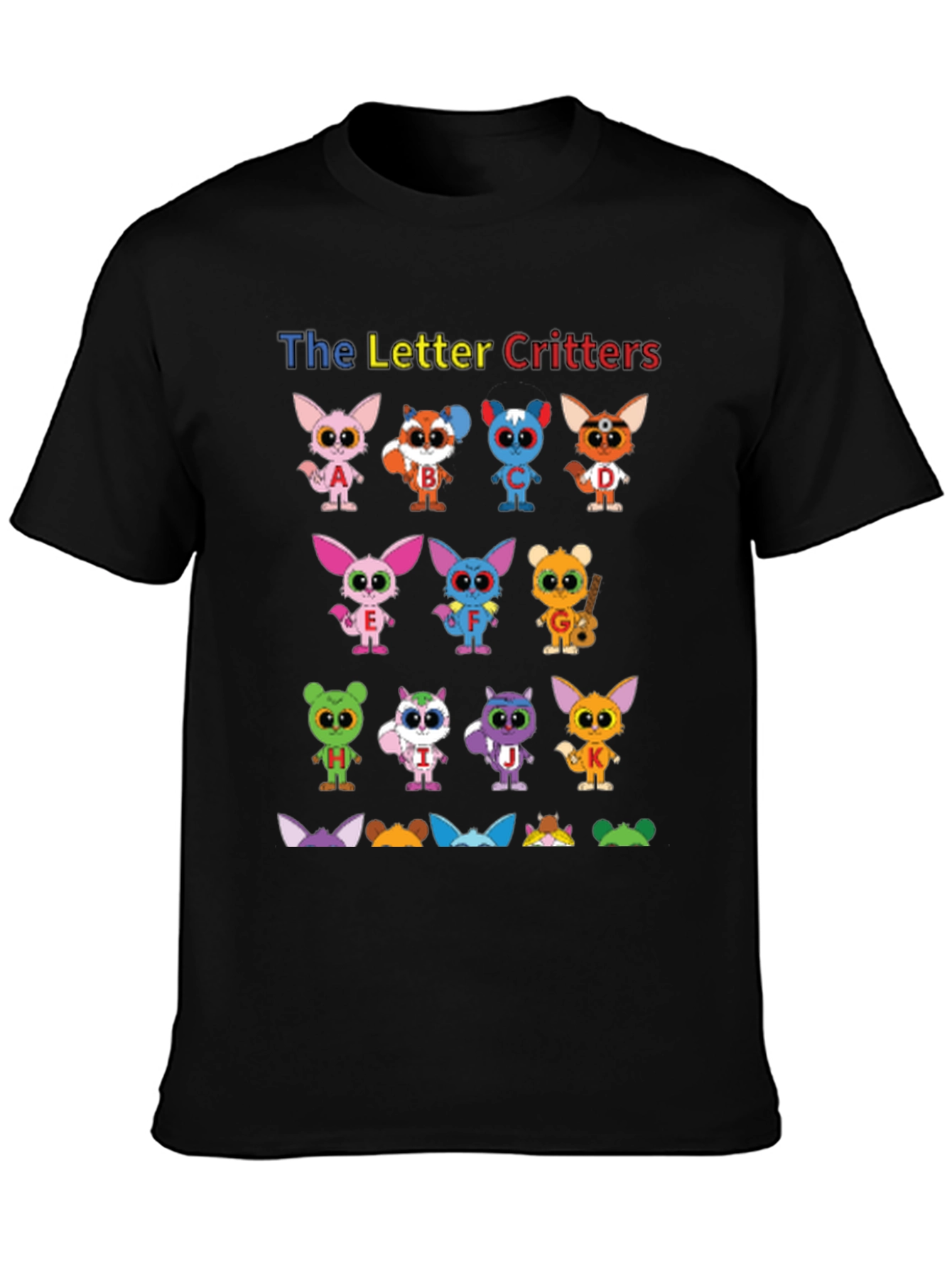 Letter Critters Graphic T-Shirt