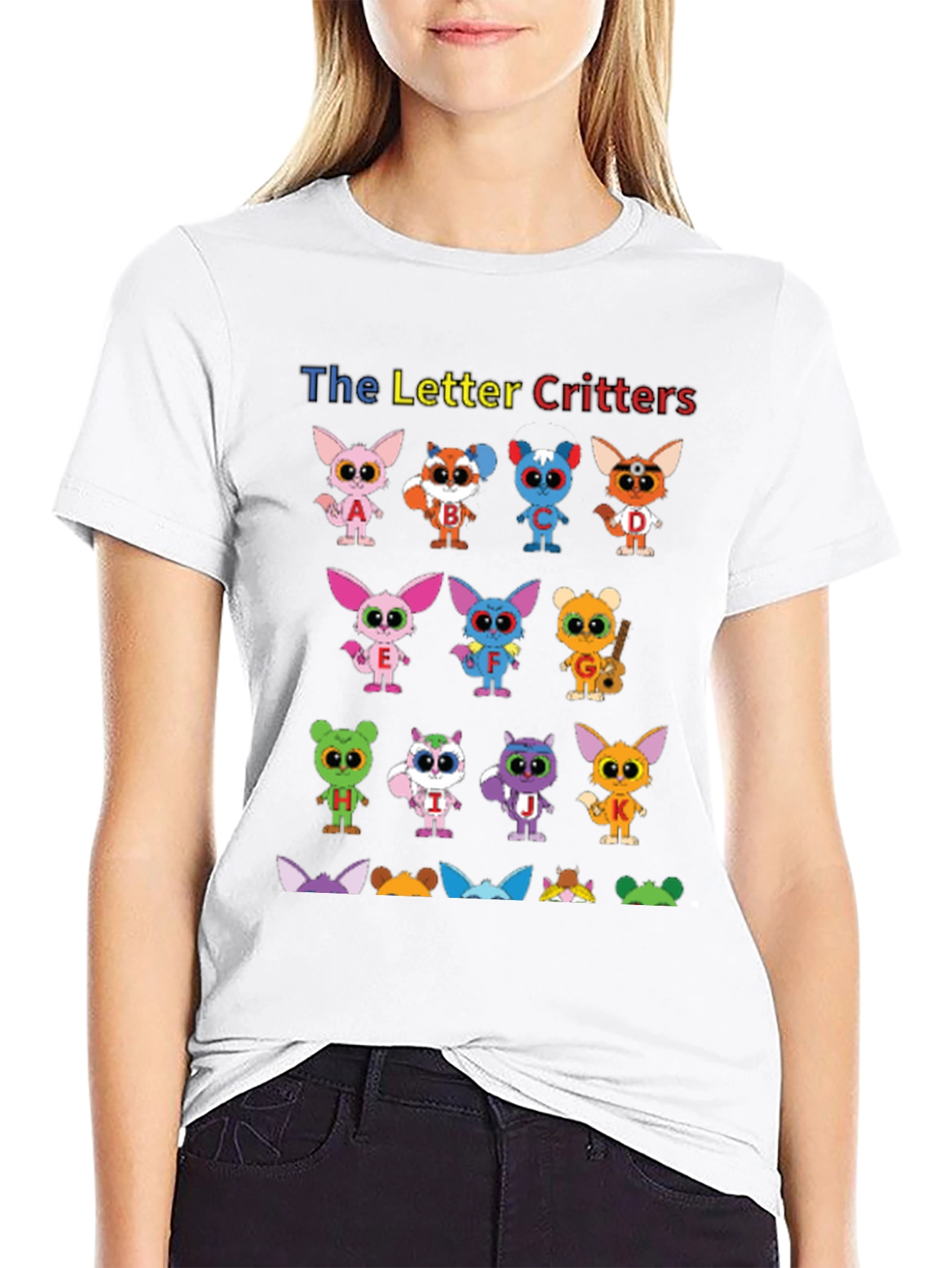 Letter Critters Graphic T-Shirt