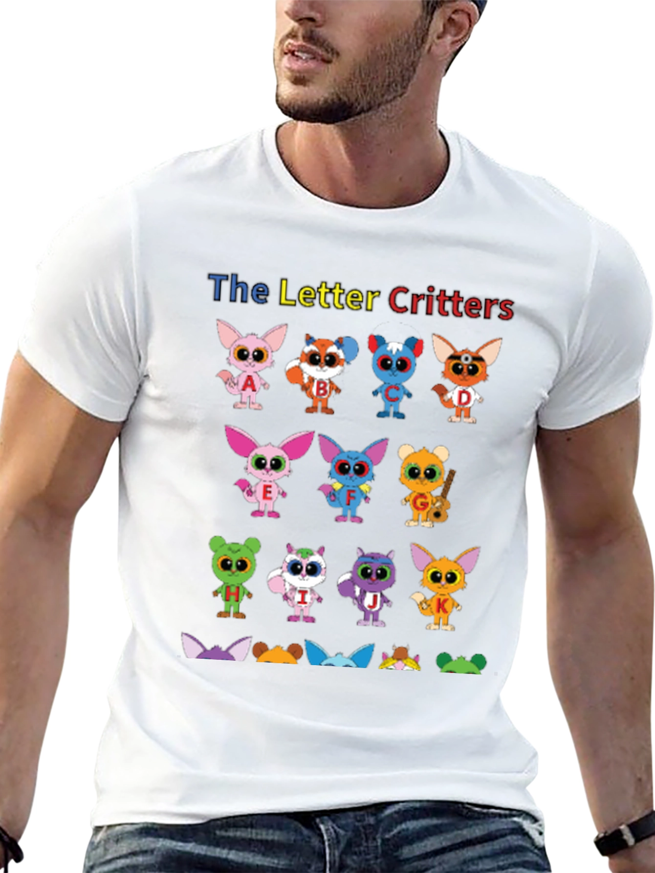 Letter Critters Graphic T-Shirt