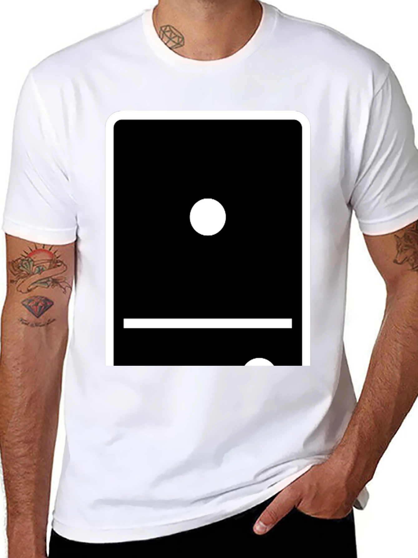 Domino Two T-Shirt - Classic Game Tee