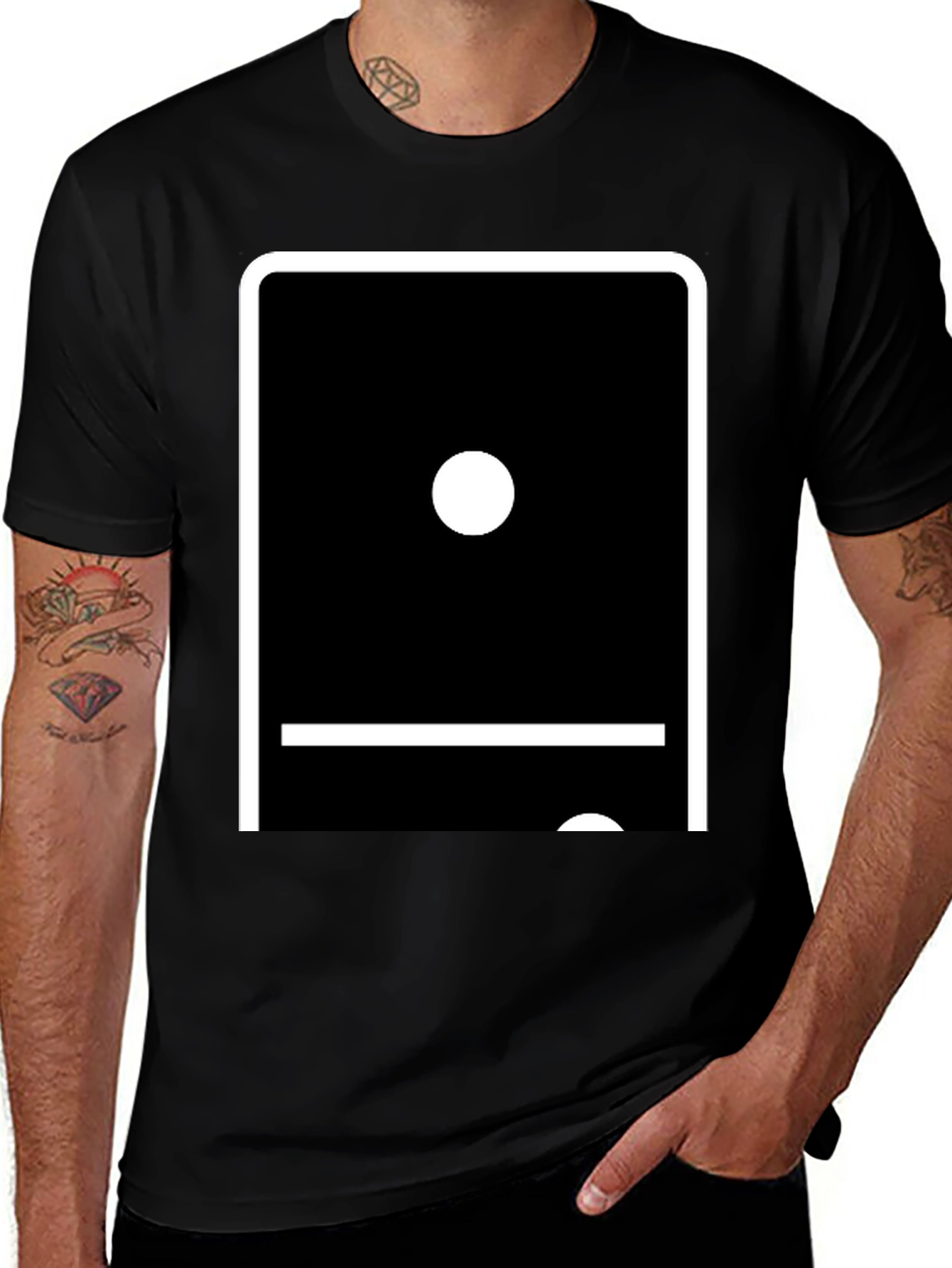 Domino Two T-Shirt - Classic Game Tee