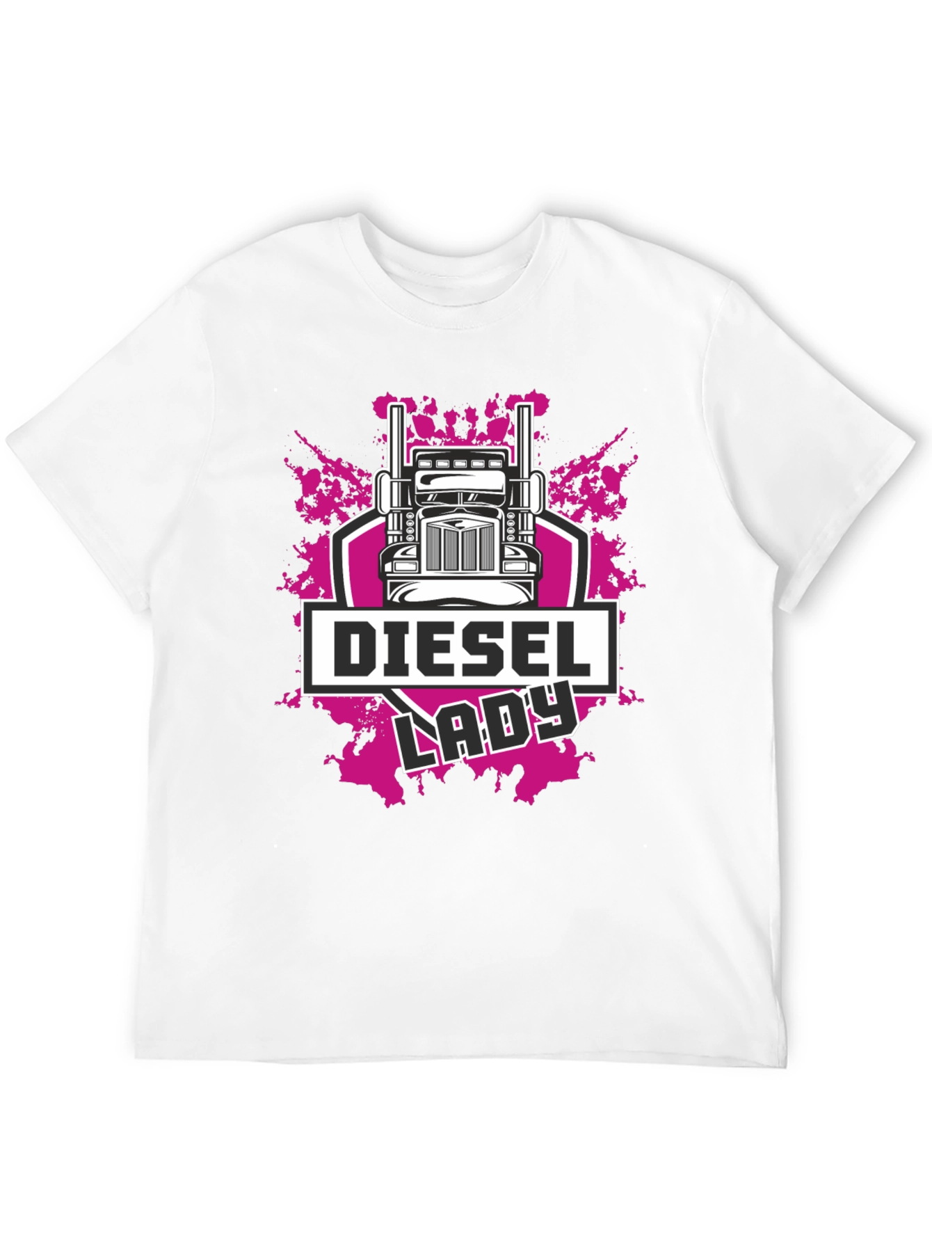 Diesel Lady Trucker T-Shirt - Black