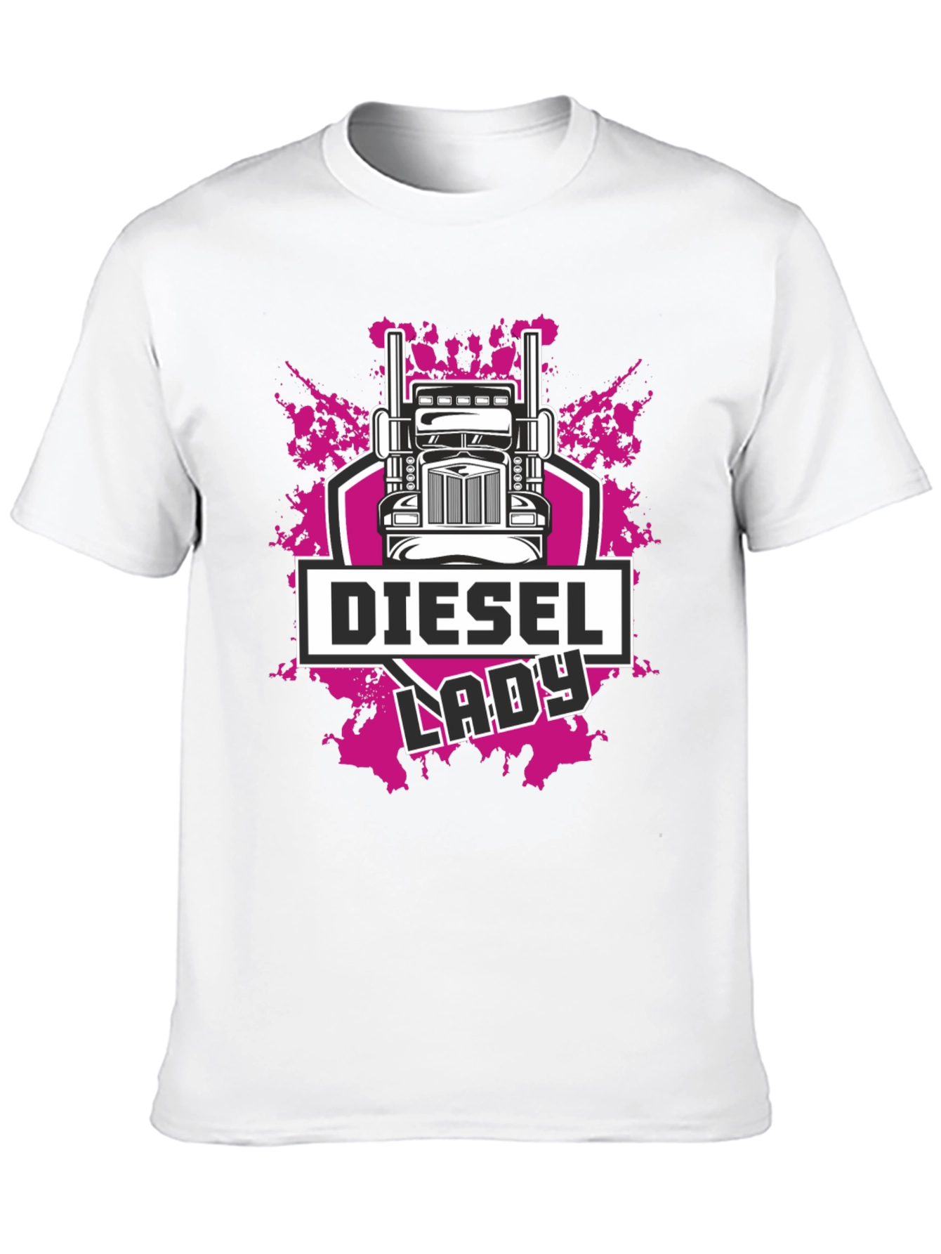 Diesel Lady Trucker T-Shirt - Black