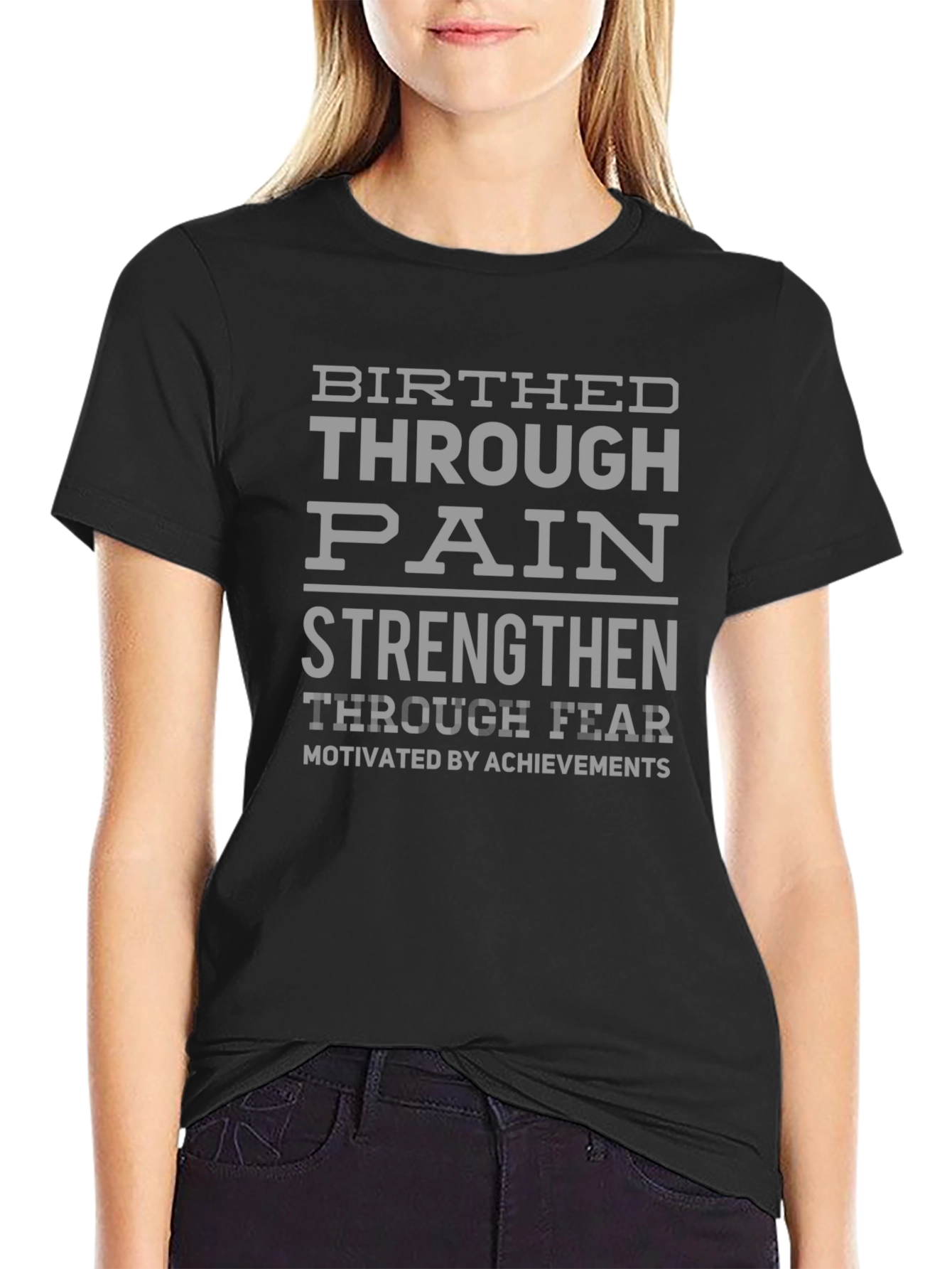 Birthed Through Pain Graphic T-Shirt