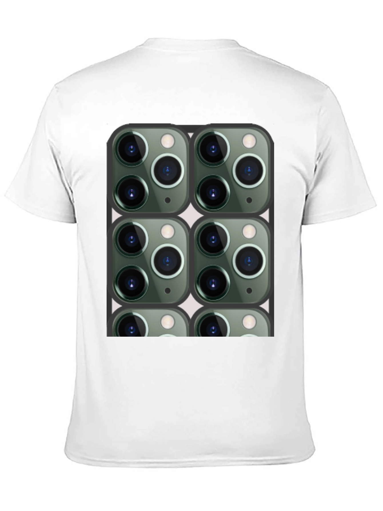 Novelty Camera Print T-Shirt