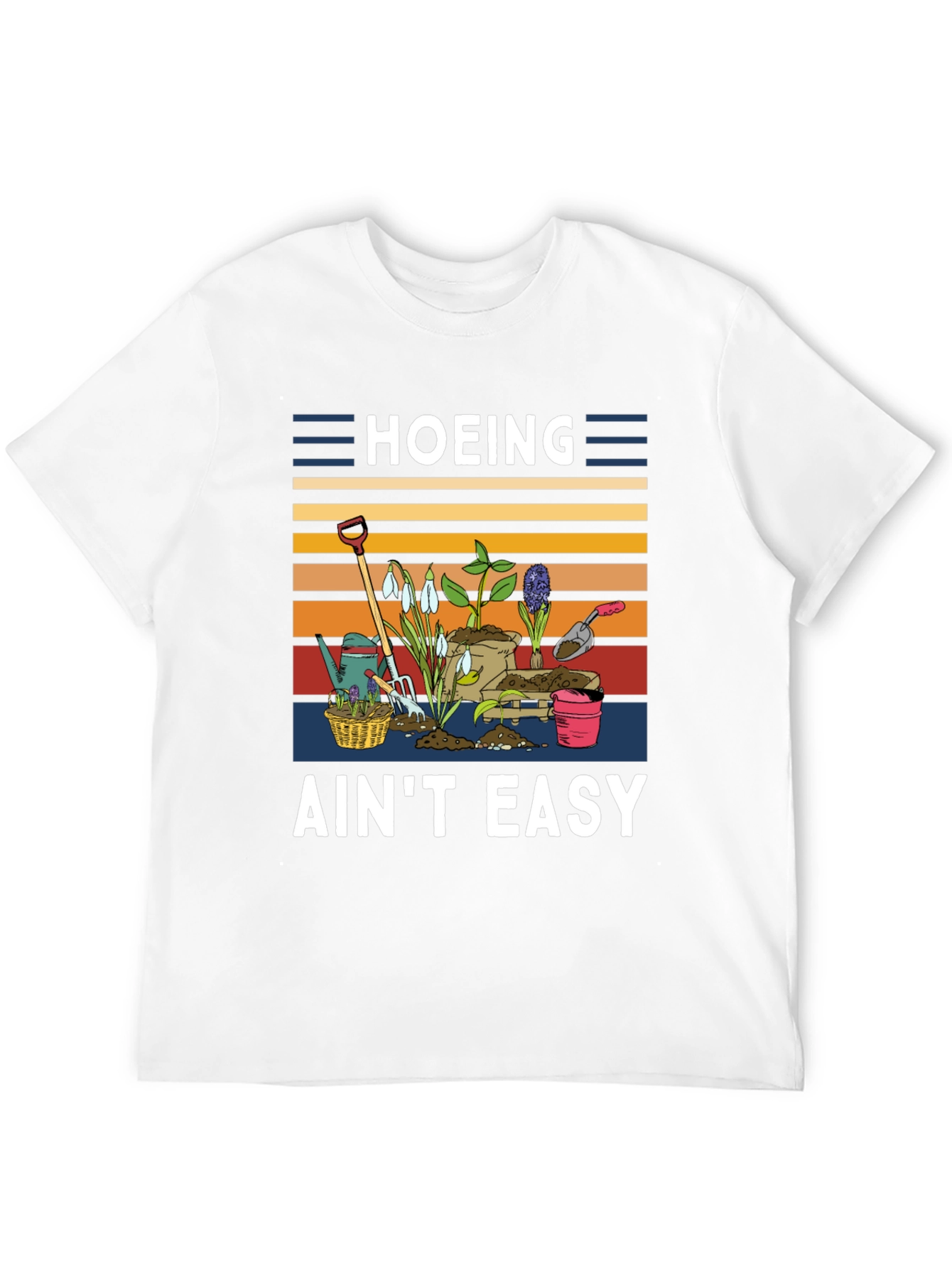 Hoing Aint Easy Graphic Tee