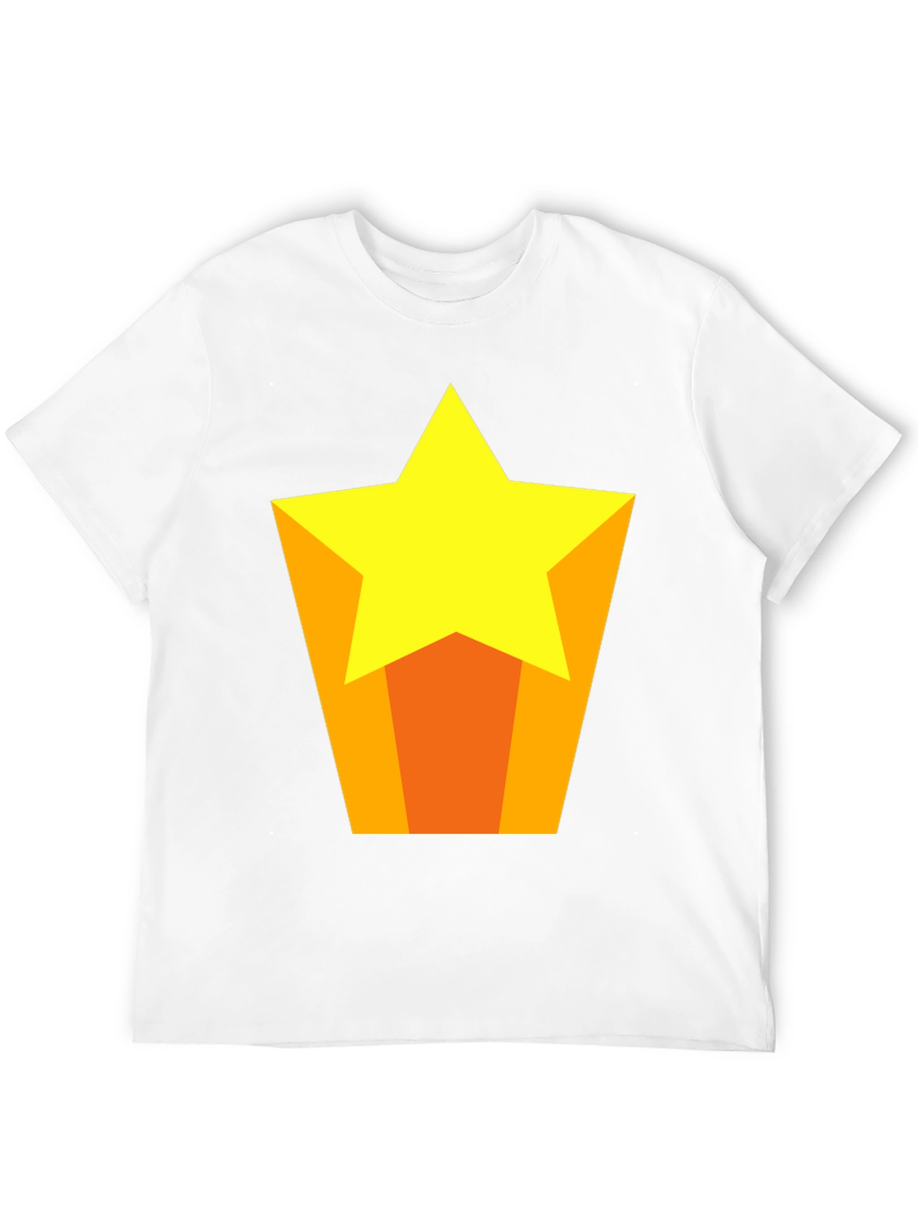 Star Graphic Tee - Casual Black T-Shirt