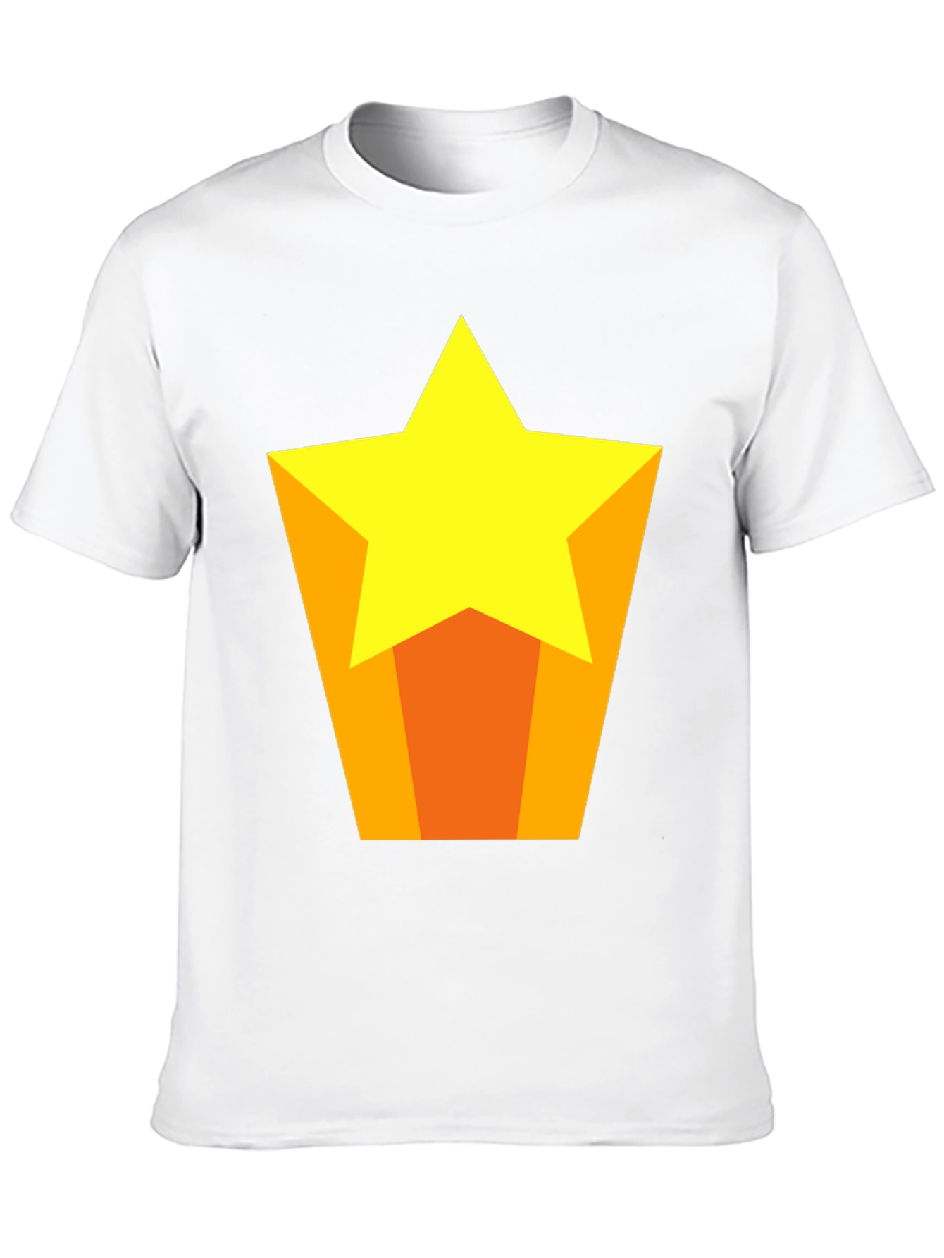 Star Graphic Tee - Casual Black T-Shirt