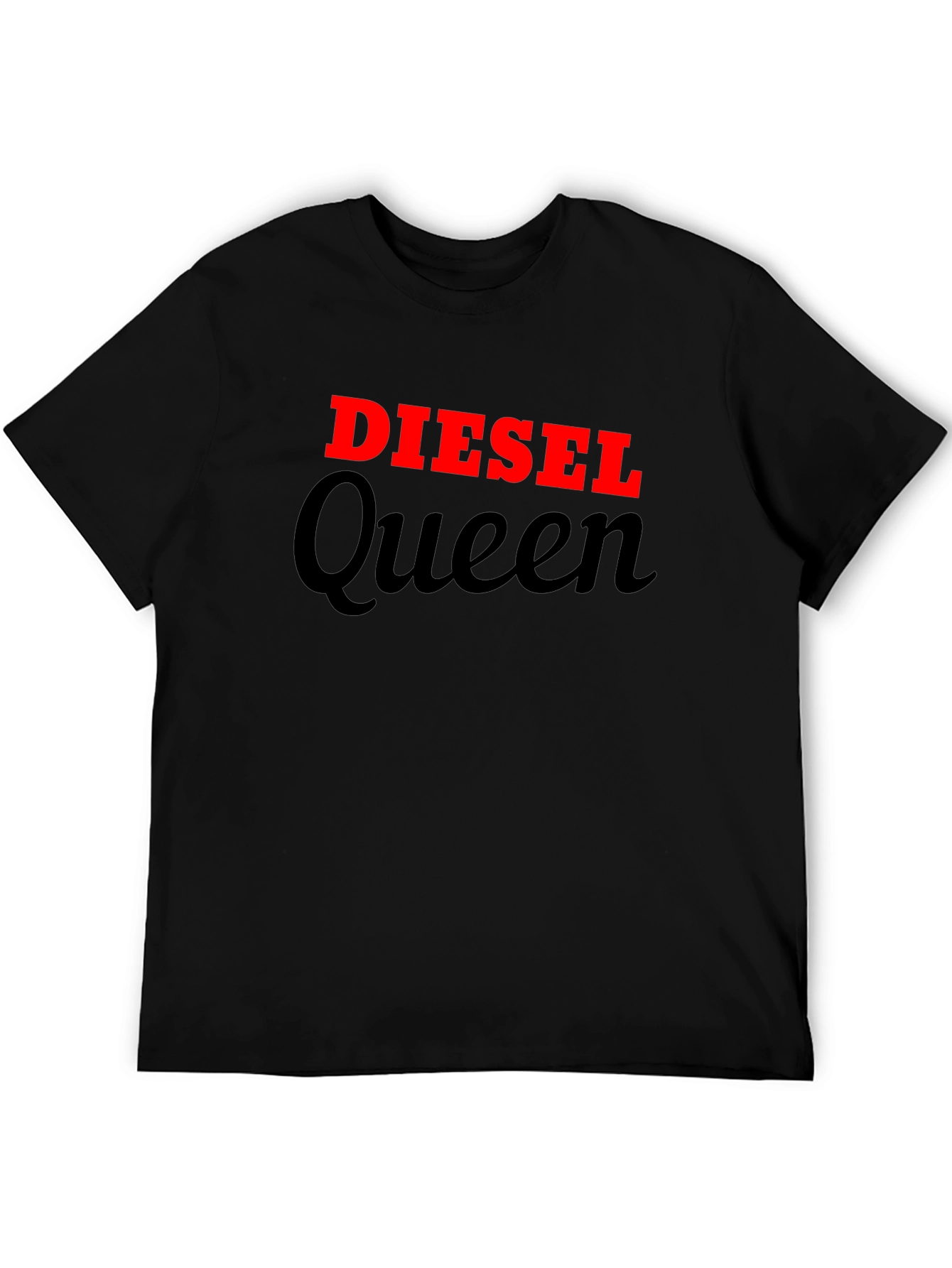 Diesel Queen Black Graphic Tee