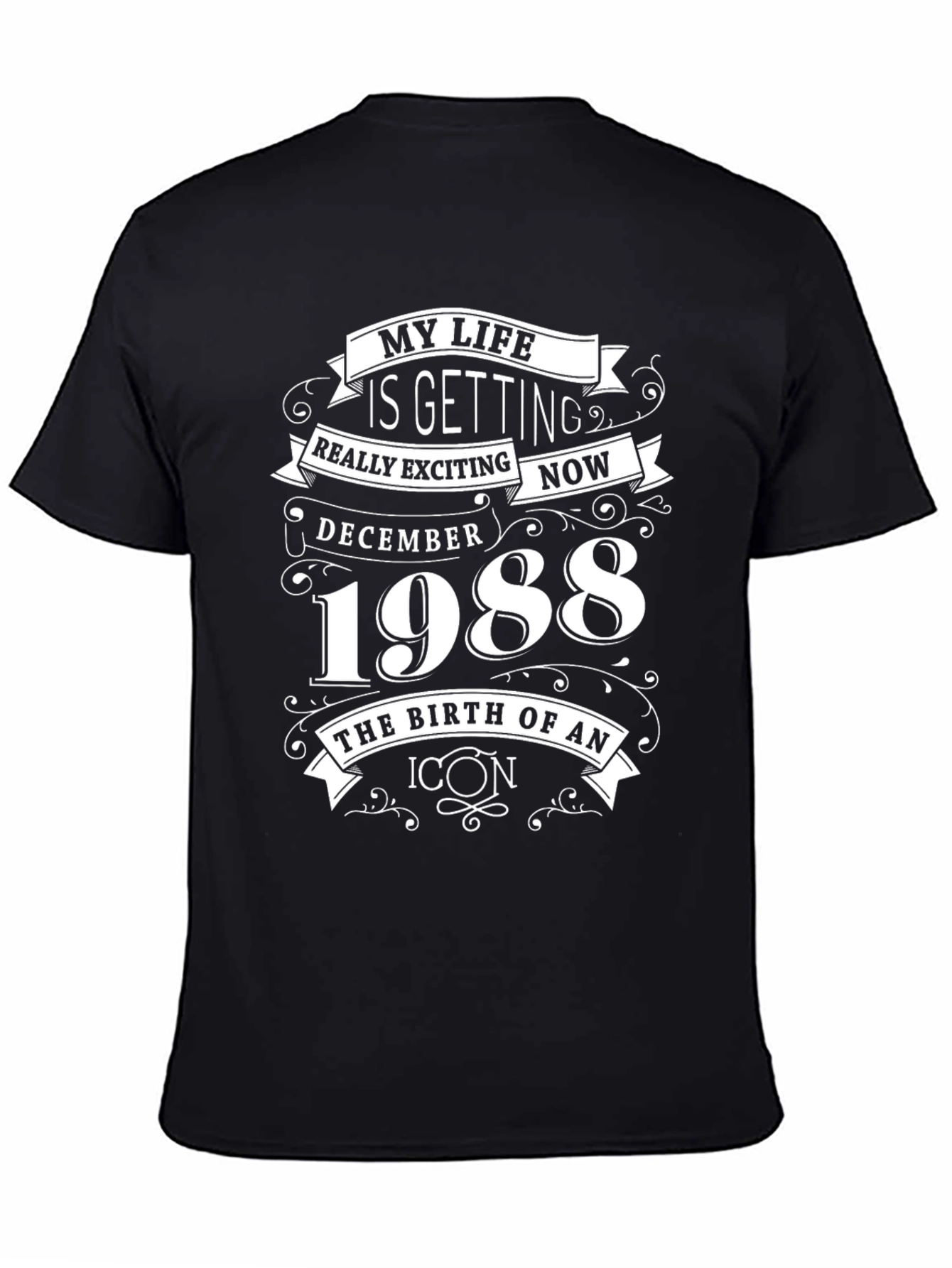 December 1988 Birthday Icon T-Shirt