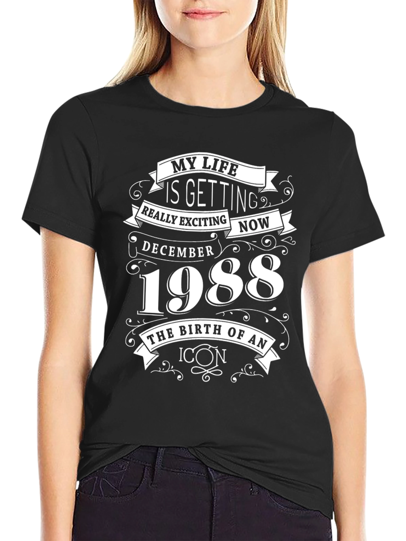 December 1988 Birthday Icon T-Shirt