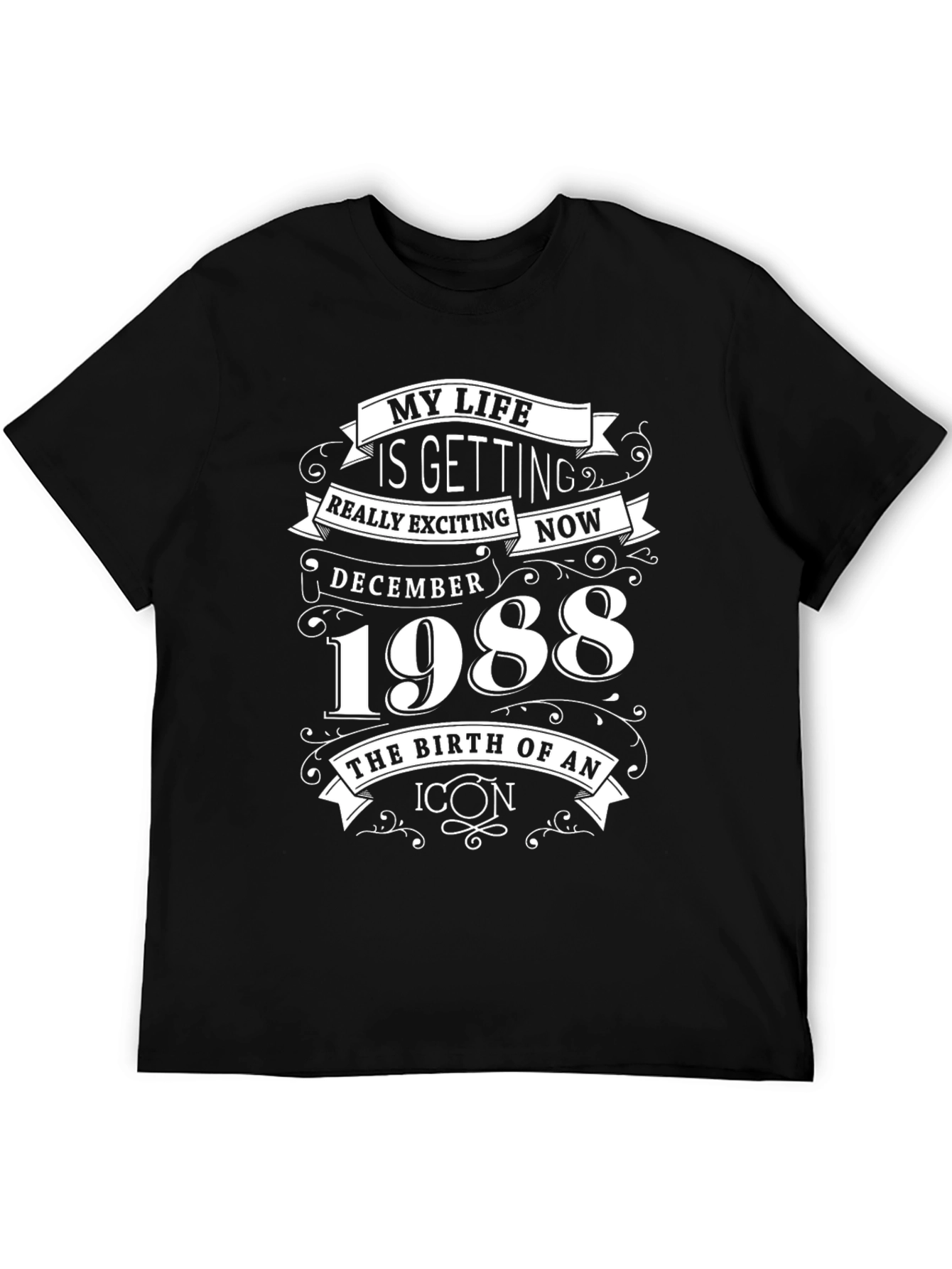 December 1988 Birthday Icon T-Shirt