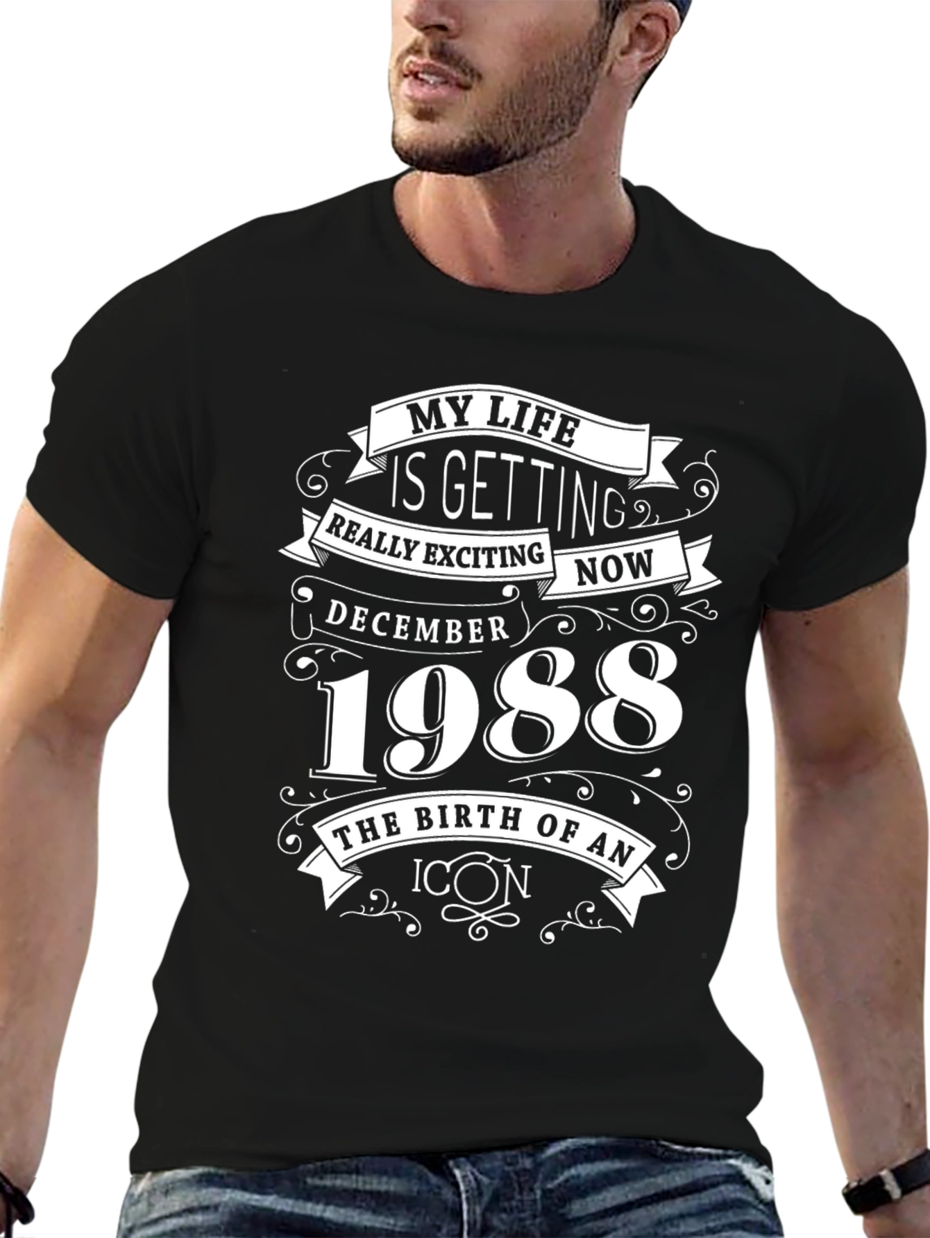 December 1988 Birthday Icon T-Shirt