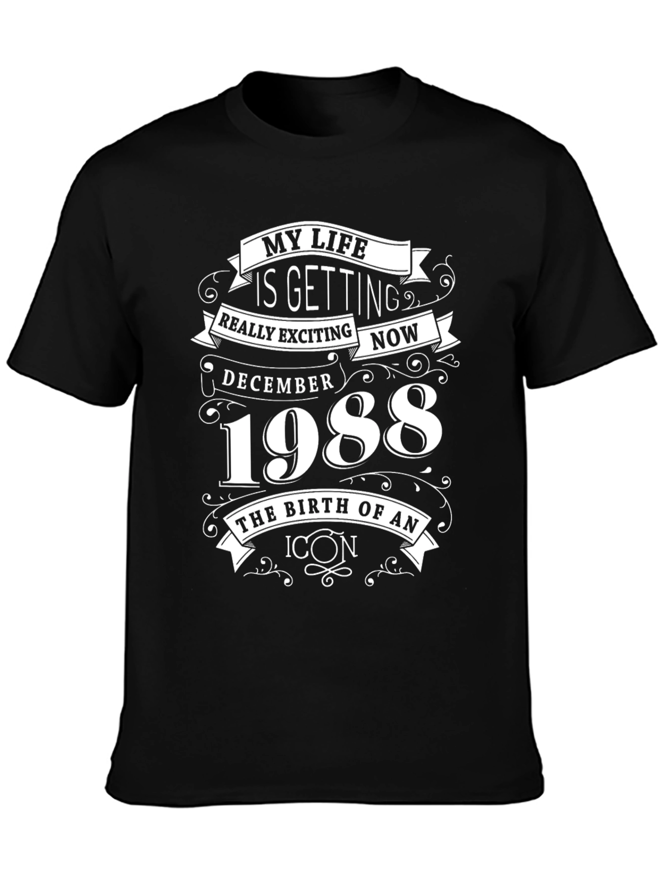 December 1988 Birthday Icon T-Shirt