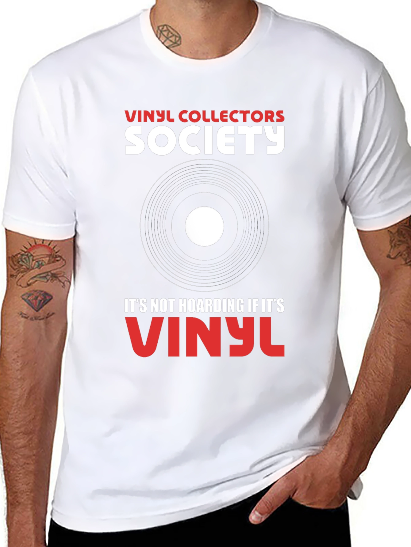 Vinyl Collectors Society Graphic Tee